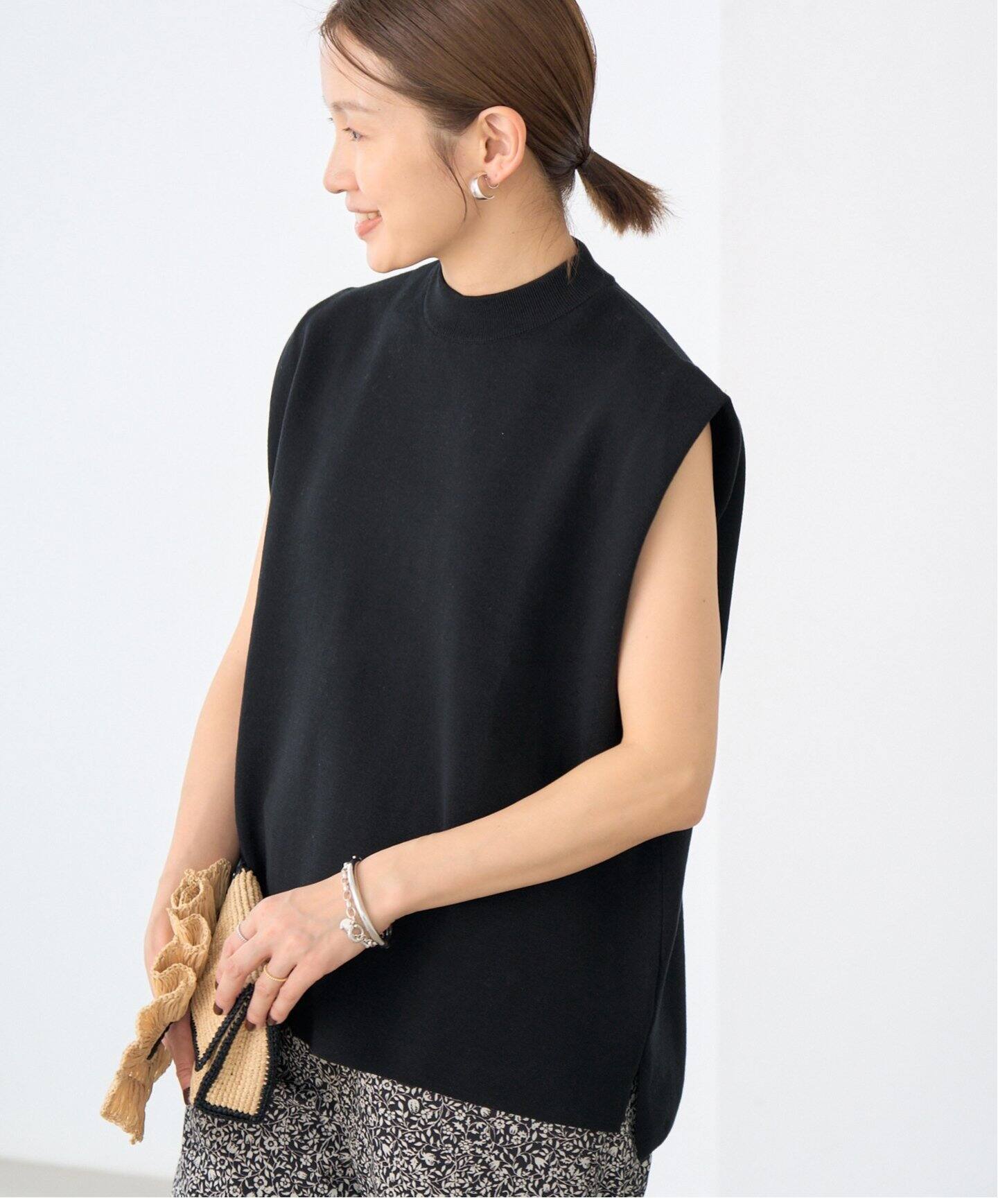 GIZA接結ノースリーブ（ニット／セーター）｜IENA（イエナ）の通販  