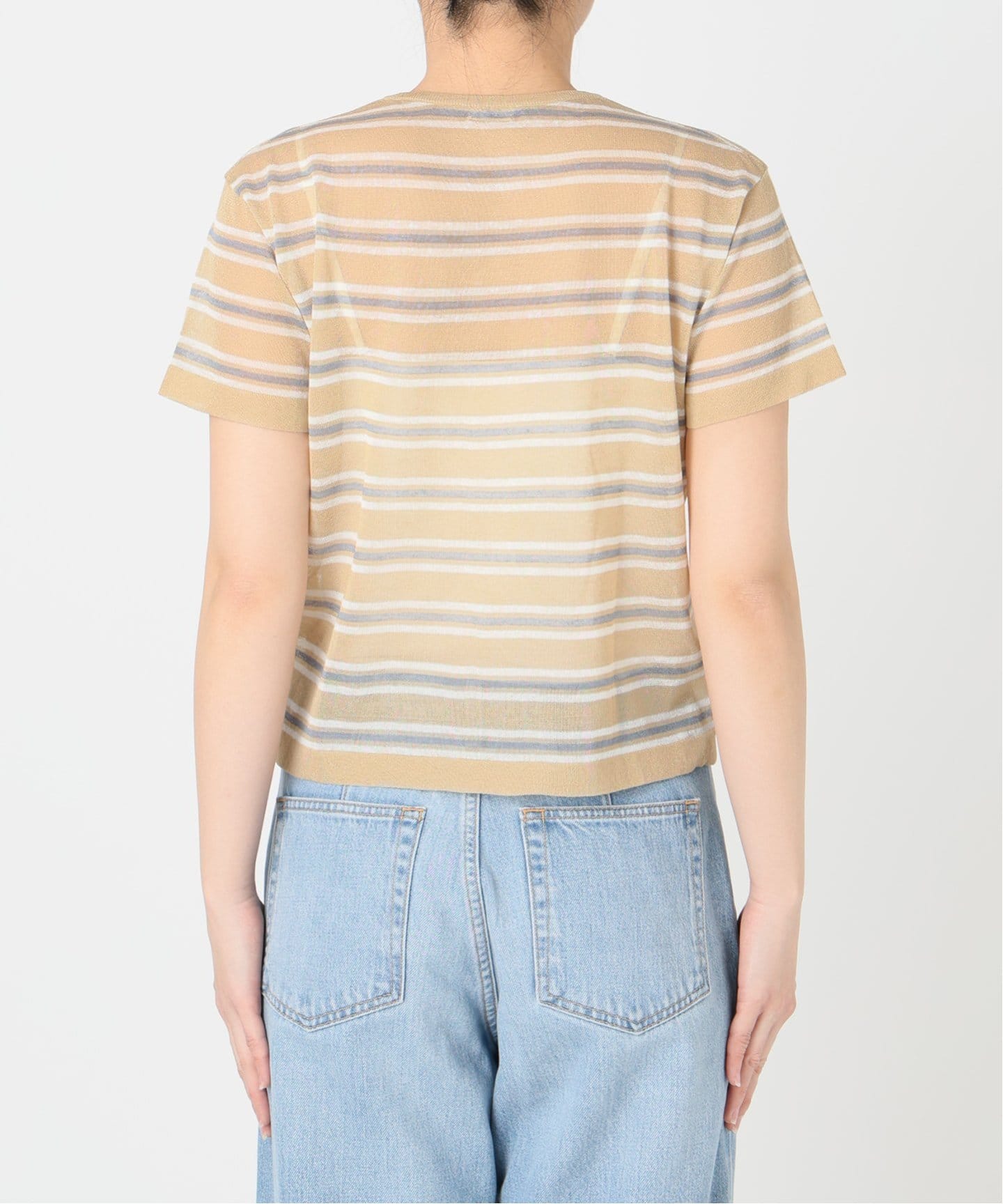 マルチボーダーTシャツニット（ニット／セーター）｜IENA（イエナ）の