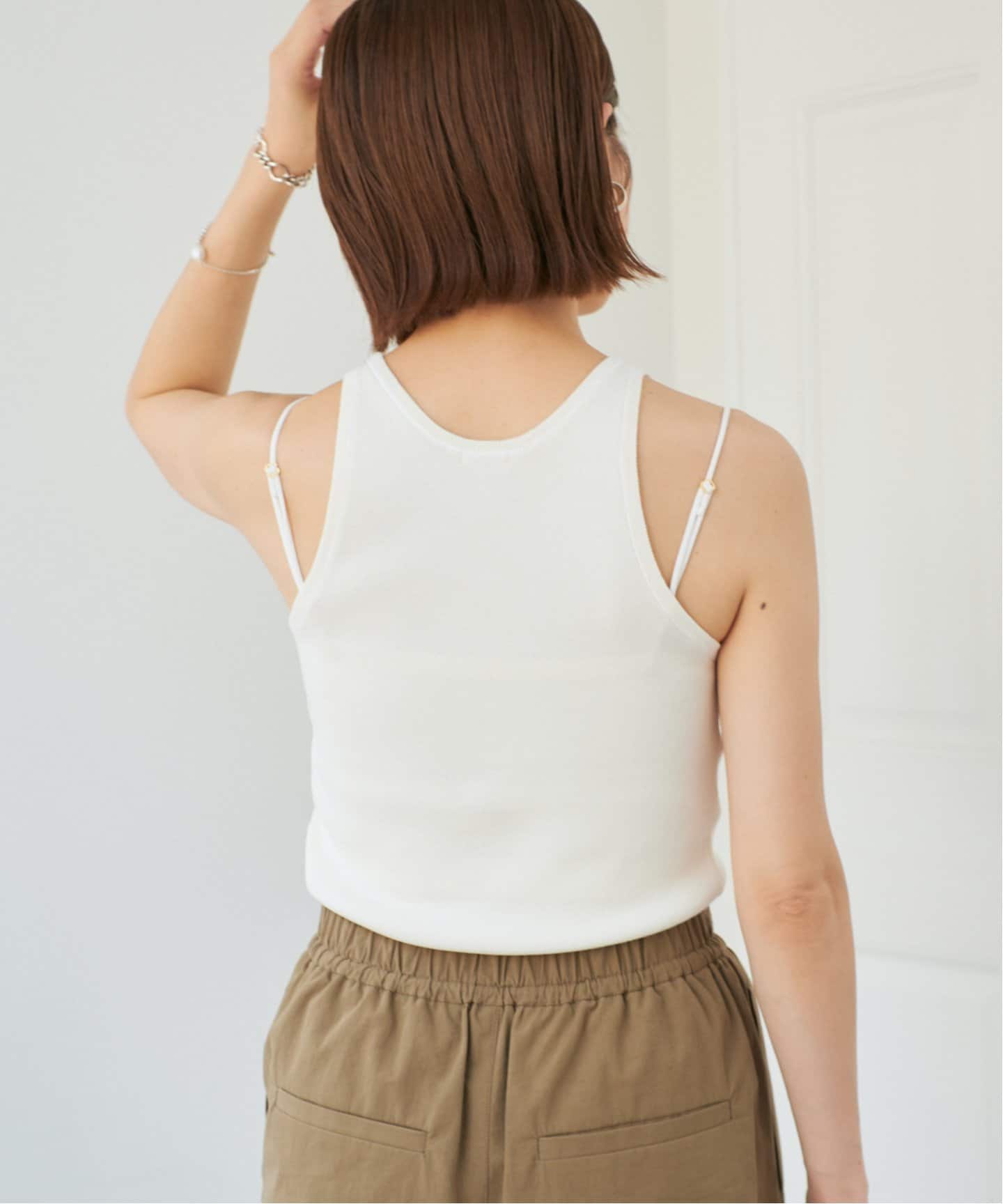 イエナ　メッシュアメスリプルオーバー ブライトステッチアメスリプルオーバー（タンクトップ）｜IENA