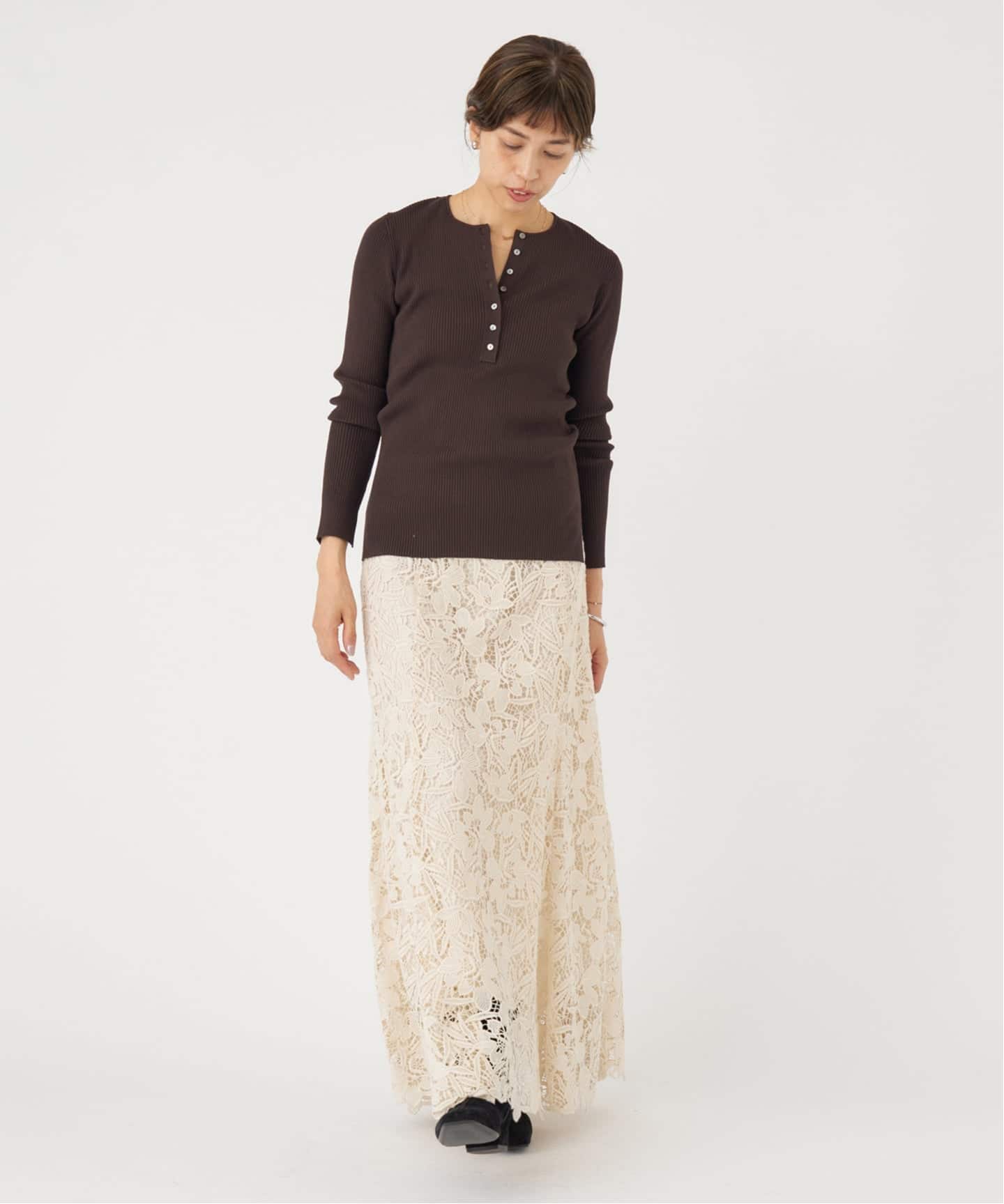 リブヘンリープルオーバー（ニット／セーター）｜IENA（イエナ）の通販