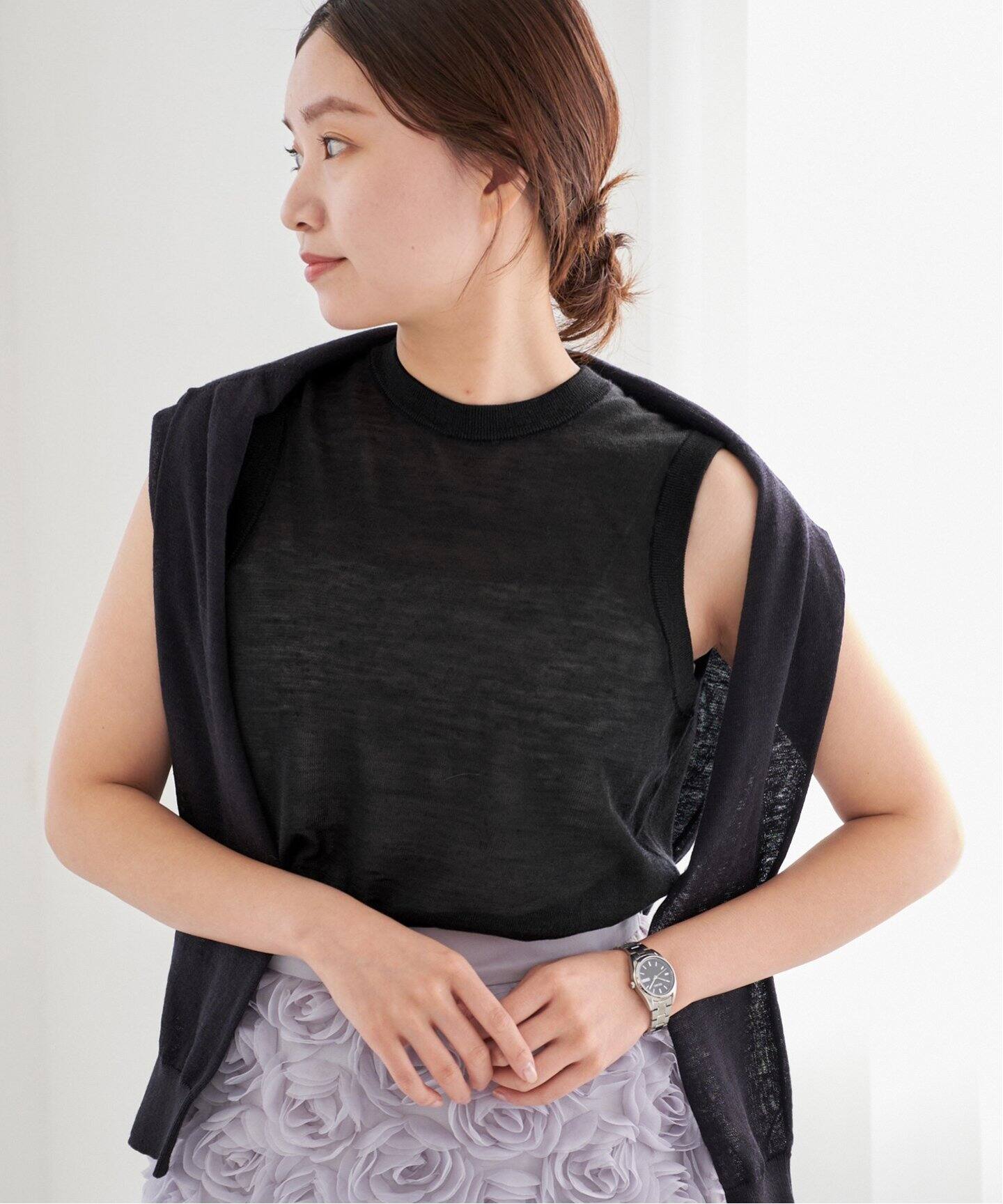 ラミーノースリーブプルオーバー（ニット／セーター）｜IENA（イエナ  