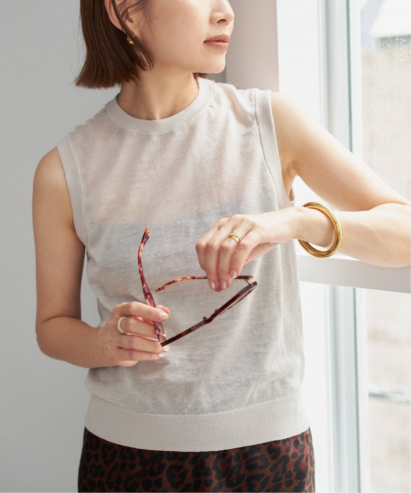 ラミーノースリーブプルオーバー（ニット／セーター）｜IENA（イエナ  