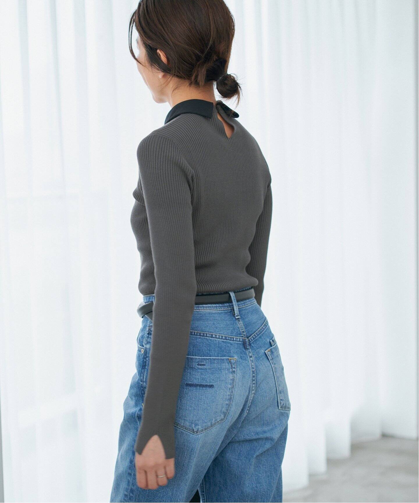 体型カバー効果❣️値下げしましたポールスミス ニットバイカラー リバーシブルコート 純正紙袋付属】ポールスミス Paul Smith マフラー スカーフ PS