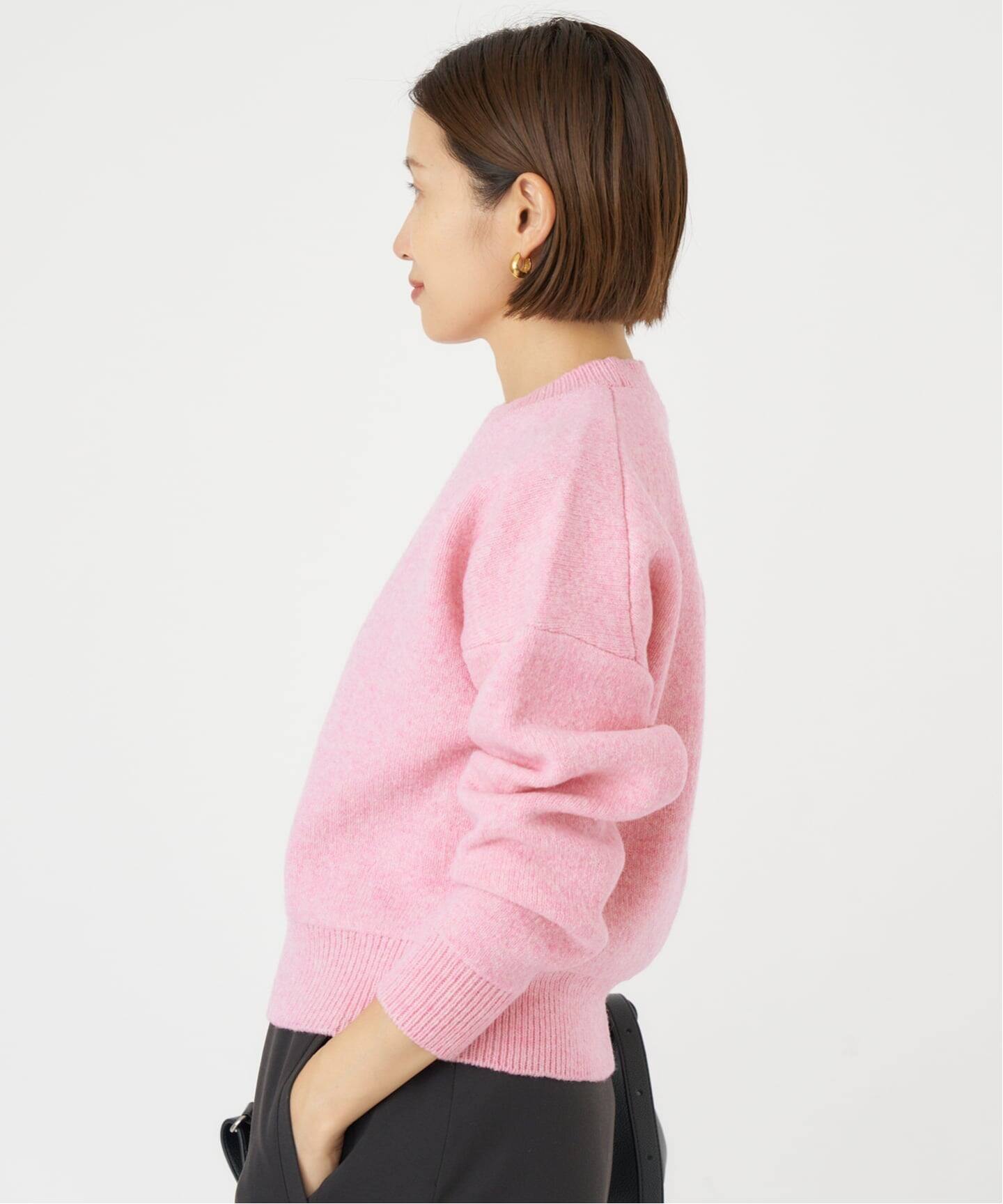 イタリアンラムクループルオーバー（ニット／セーター）｜IENA（イエナ