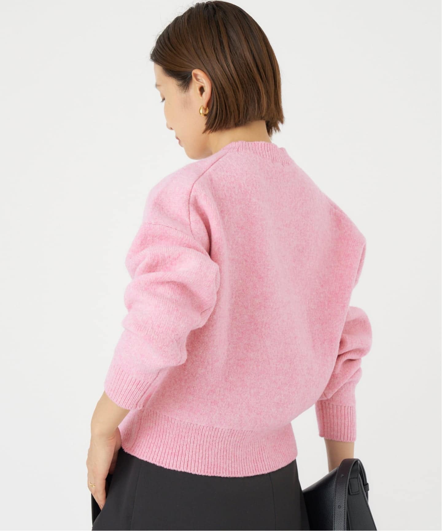 イタリアンラムクループルオーバー（ニット／セーター）｜IENA（イエナ