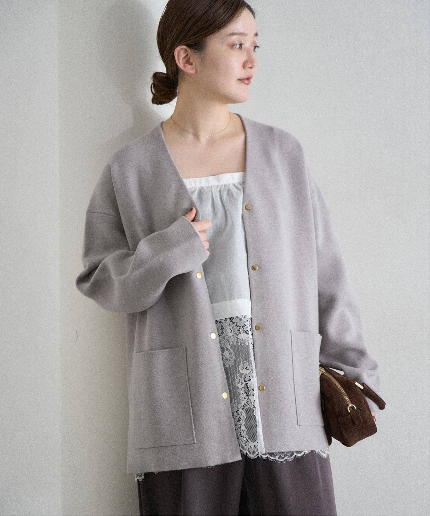 25年 極美品 イエナ IENA FILMY ドット カーディガン 定価1.9 25年 極美品 イエナ IENA FILMY ドット カーディガン 定価1.9