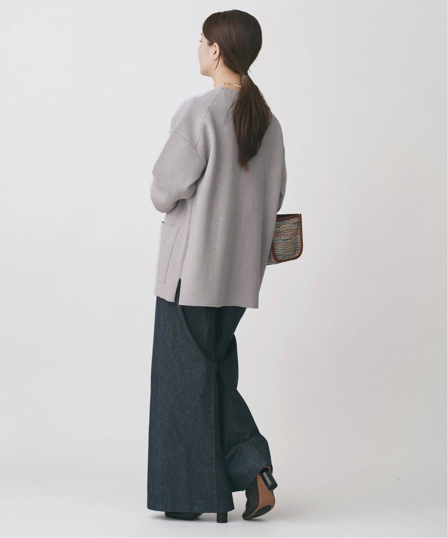 ドットボタンVネックカーディガン（カーディガン）｜IENA（イエナ）の