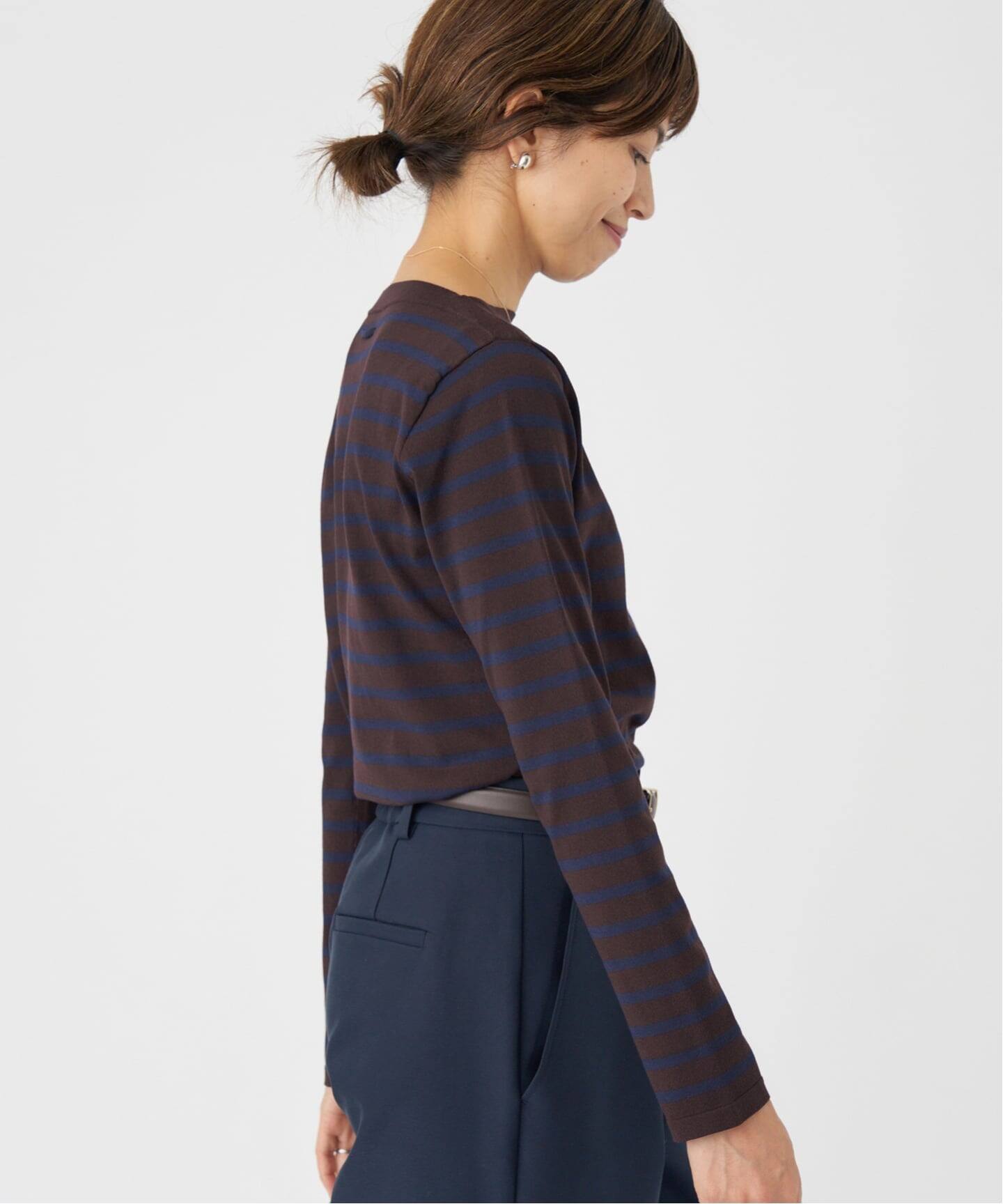 追加2》SEATTLEボーダープルオーバー（ニット／セーター）｜IENA