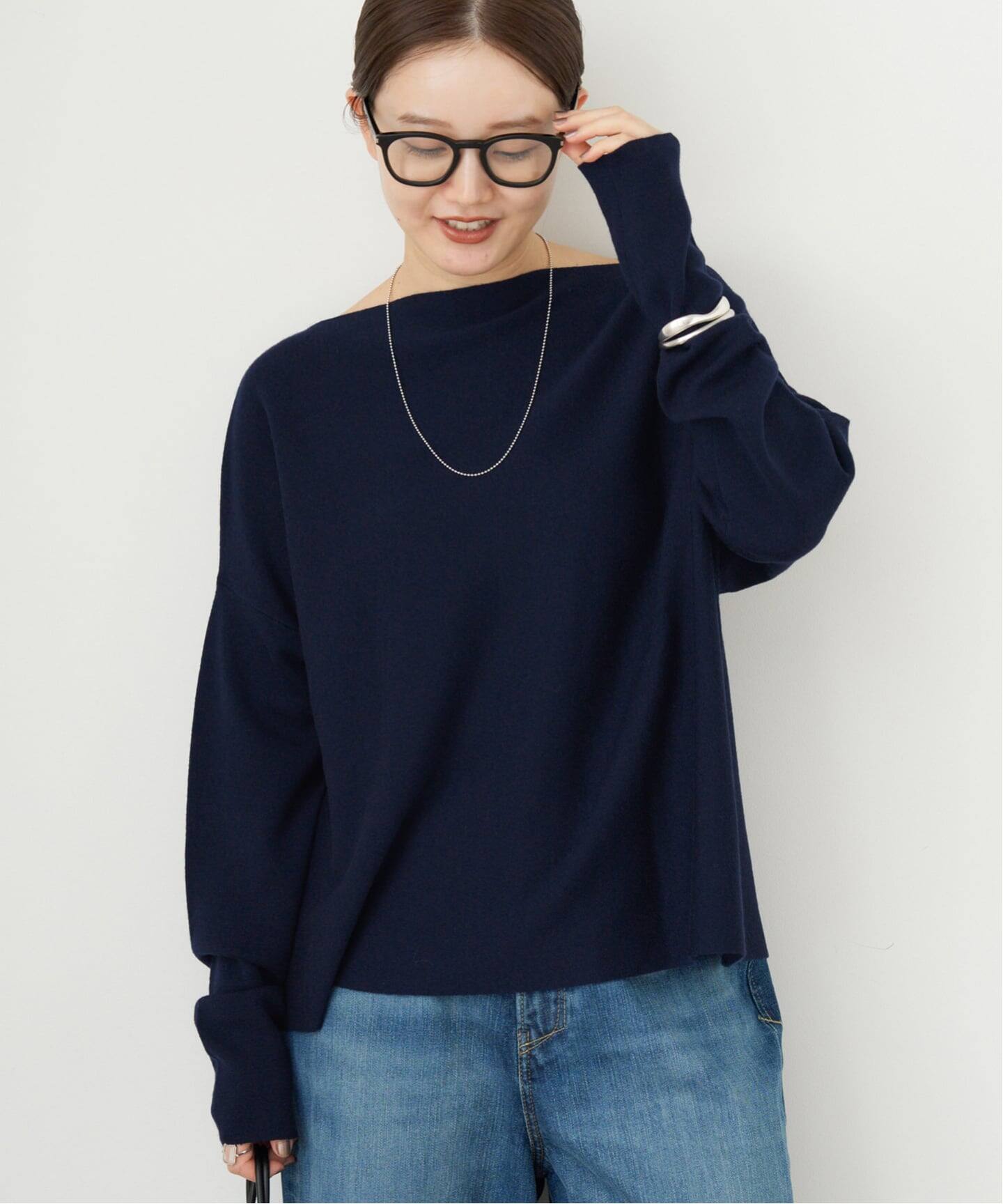 【美品】IENA Petitスムースクルーネックプルオーバー IENA（イエナ）の「Petitスムースクルーネックプルオーバー