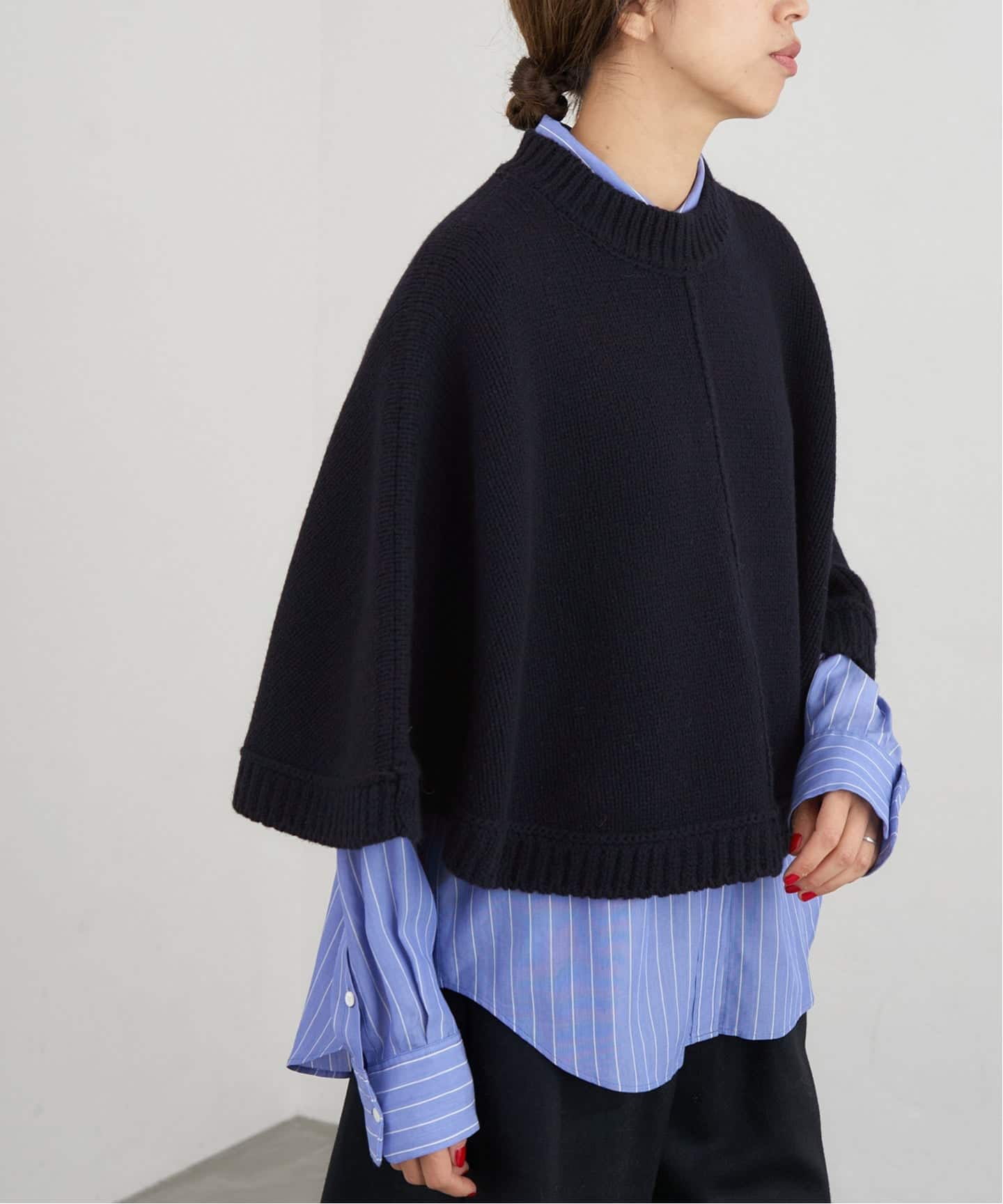 ポンチョプルオーバー（ニット／セーター）｜IENA（イエナ）の通販