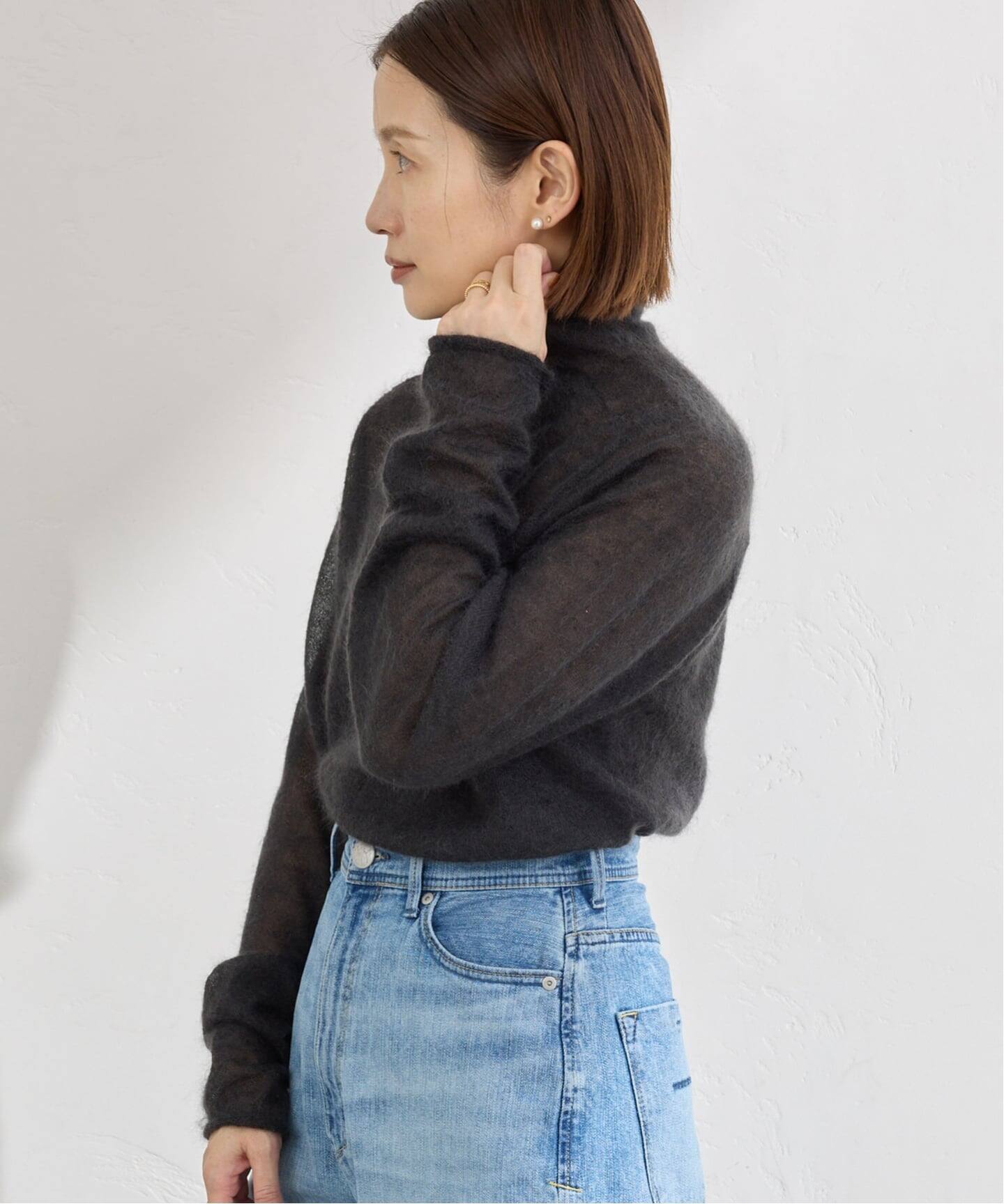 追加》SUPER Kid MIX モヘアシアープルオーバー（ニット／セーター