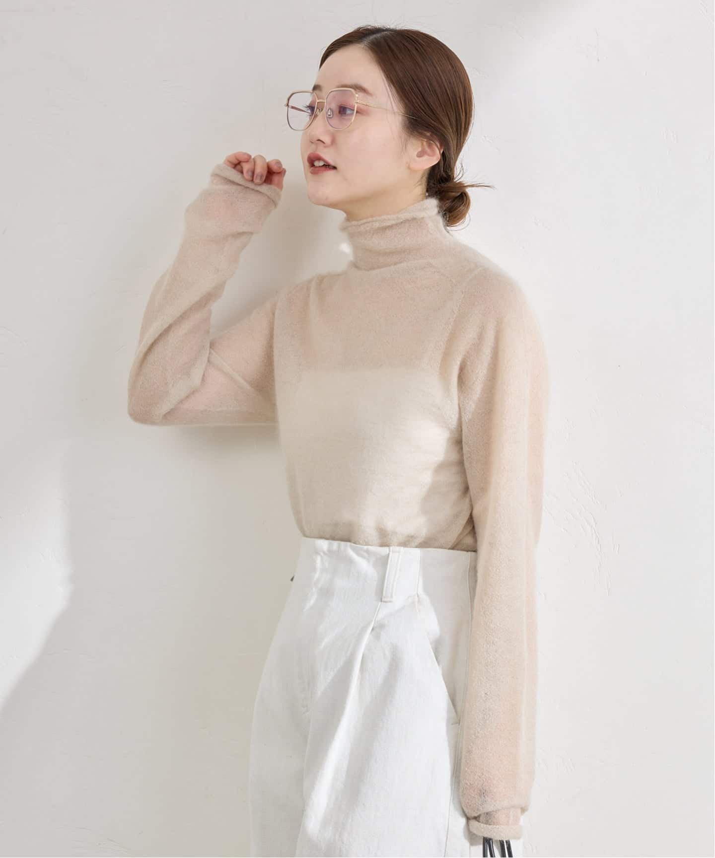 追加》SUPER Kid MIX モヘアシアープルオーバー（ニット／セーター