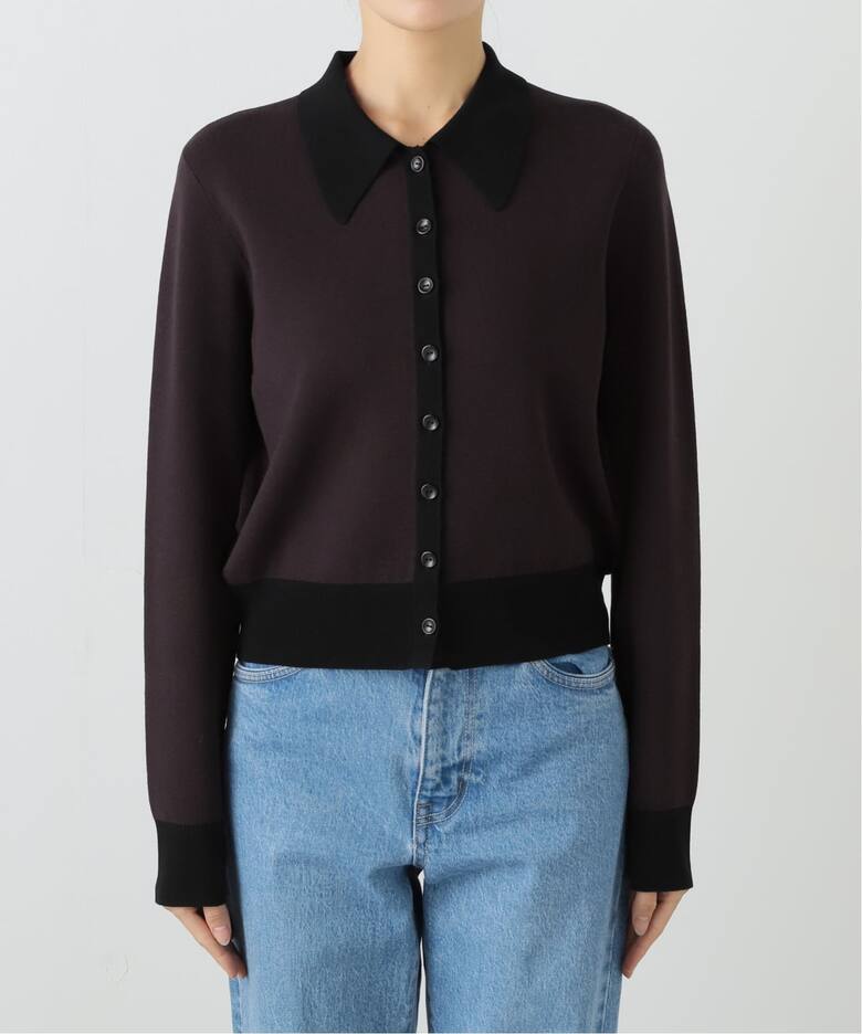 ポロシャツロングスリーブプルオーバー（ニット／セーター）｜IENA  