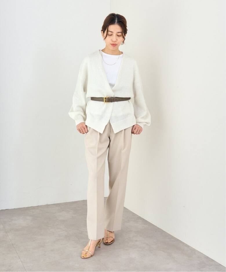 テープヤーン ピン付き カーディガン（カーディガン）｜IENA（イエナ  