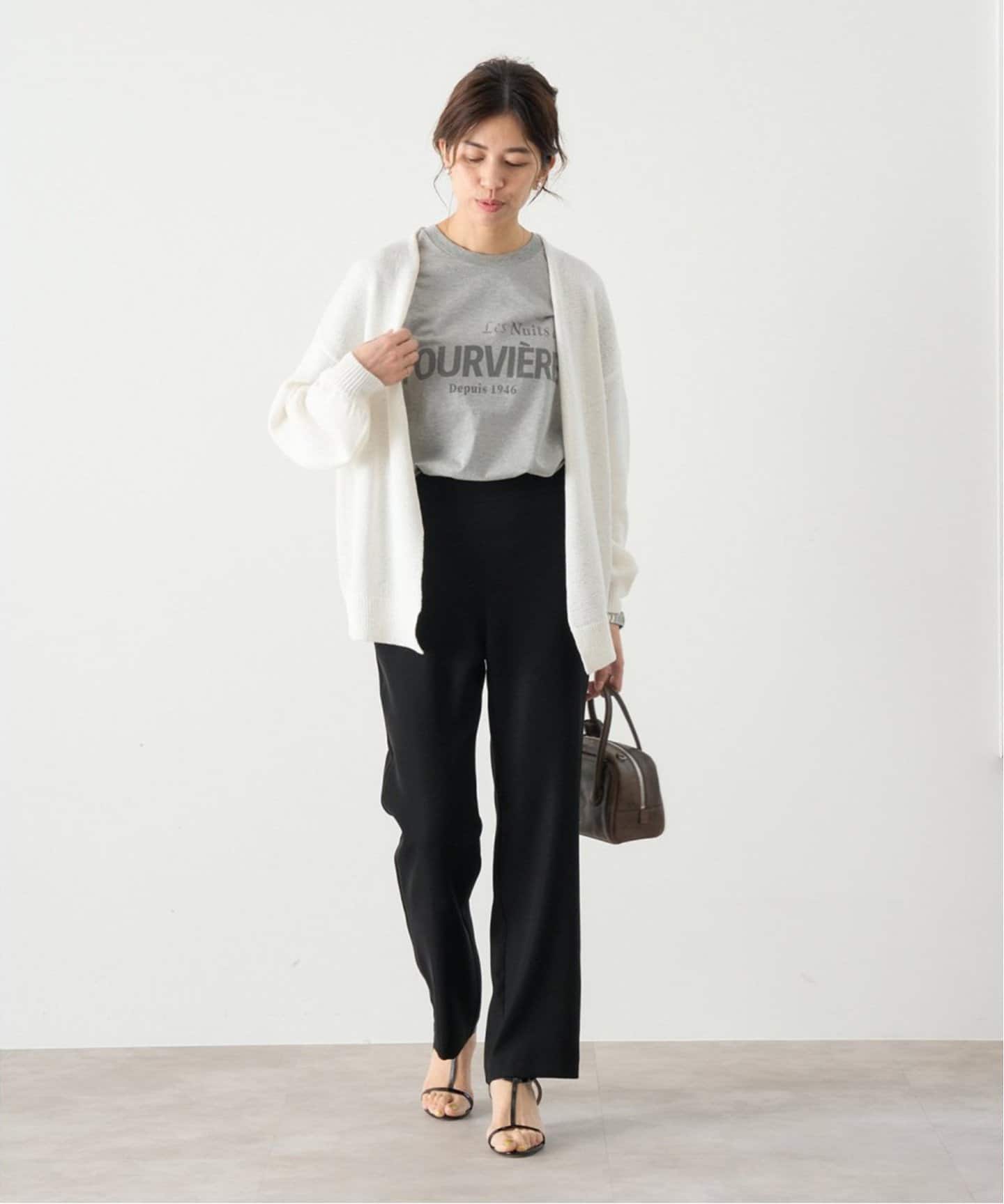 ✩︎⡱IENA テープヤーン　ピン付き　カーディガン　✩︎⡱ IENA｜テープヤーン ピン付き カーディガン | Rakuten Fashion