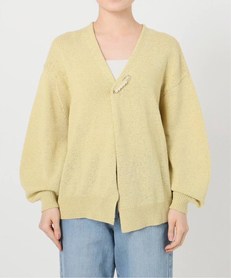 テープヤーン ピン付き カーディガン（カーディガン）｜IENA（イエナ  