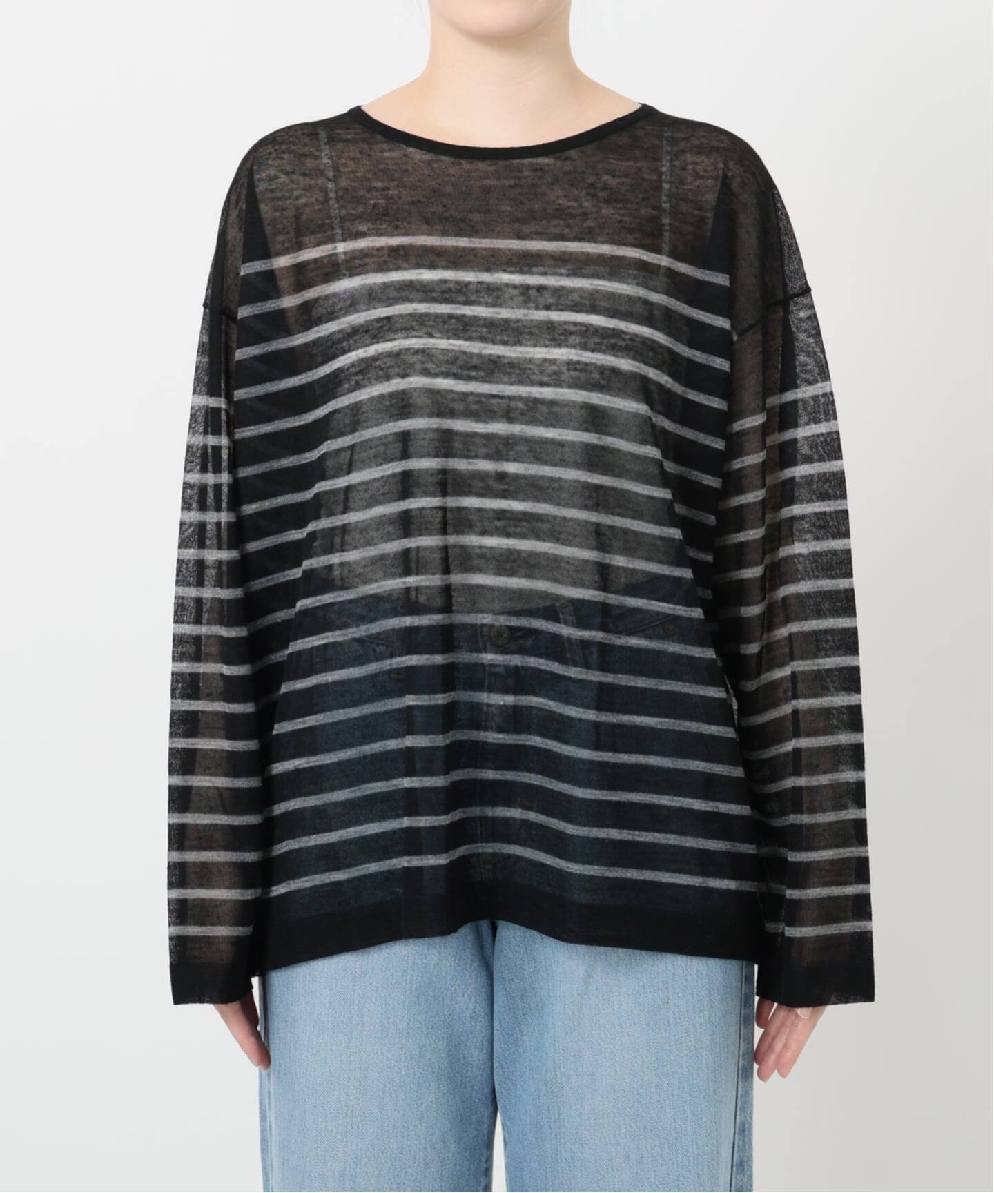 アルパカMIXシアー プルオーバー（ニット／セーター）｜IENA（イエナ