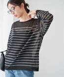 アルパカMIXシアー プルオーバー