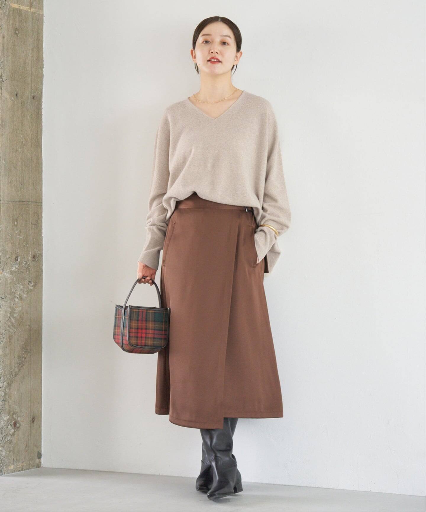 イエナ FineニュージーウールニュアンスVプルオーバー イエナ IENA Fine ニュージーウール ニュアンス Vプルオーバー