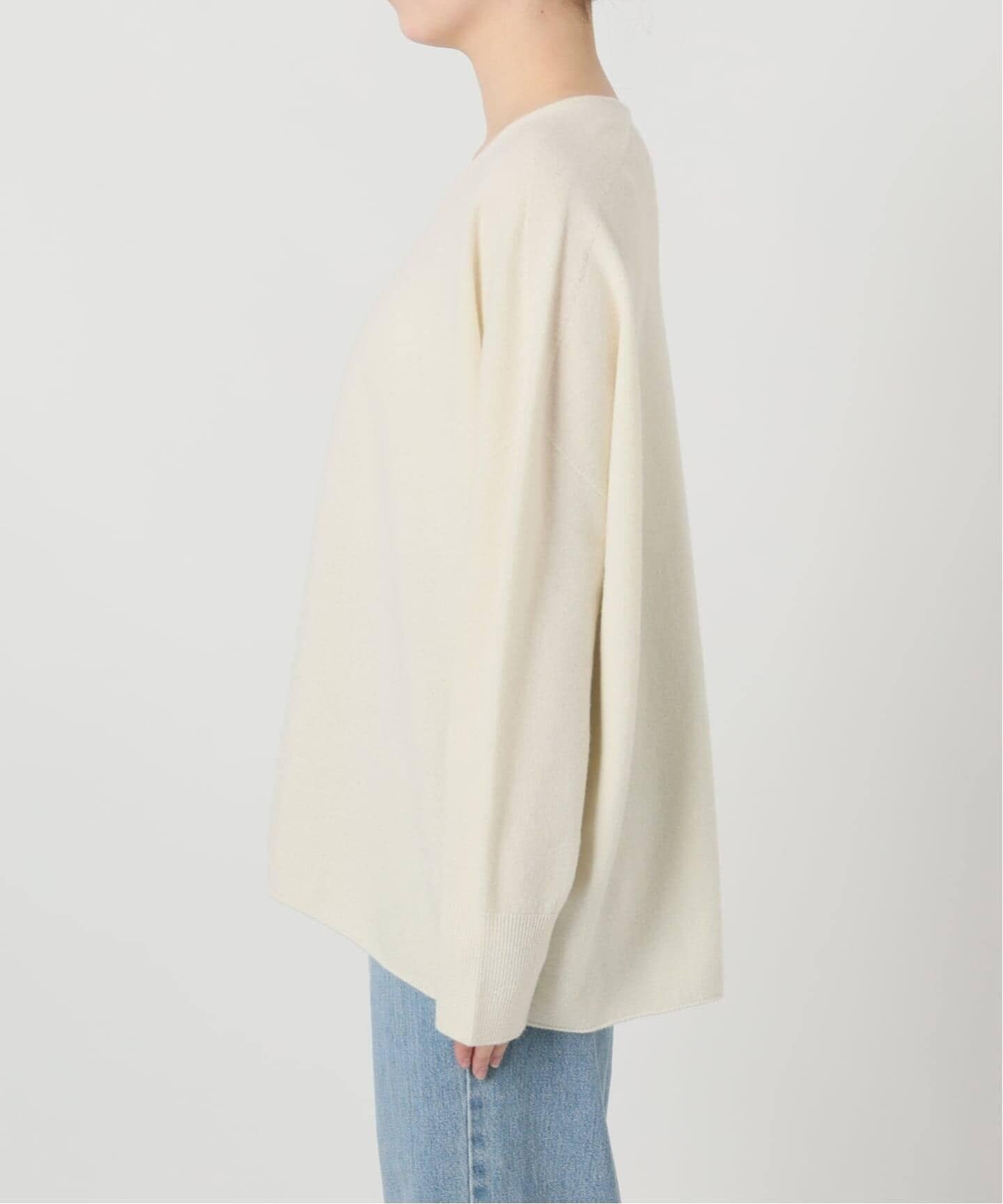 追加5》Fineニュージーウール ニュアンス Vプルオーバー（ニット