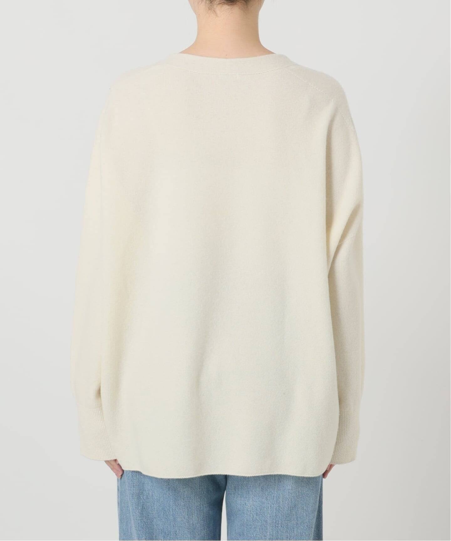 IENA Fineニュージーウール ニュアンス Vプルオーバー Fine ニュージーウール ニュアンス Vプルオーバー | イエナ(IENA