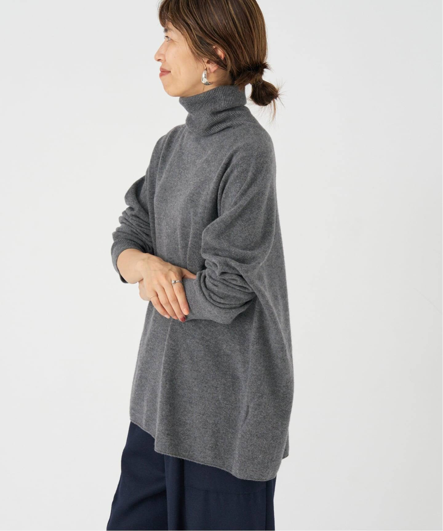 新品✨IENA Fineニュージーウールハイネックプルオーバー Fineニュージーウール ハイネックプルオーバー（ニット/セーター