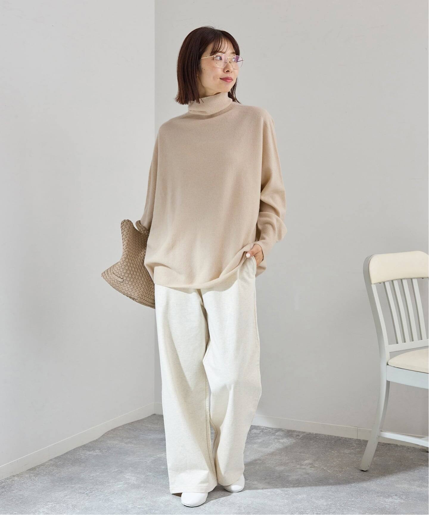 新品✨IENA Fineニュージーウールハイネックプルオーバー 追加》Fineニュージーウール ハイネックプルオーバー（ニット