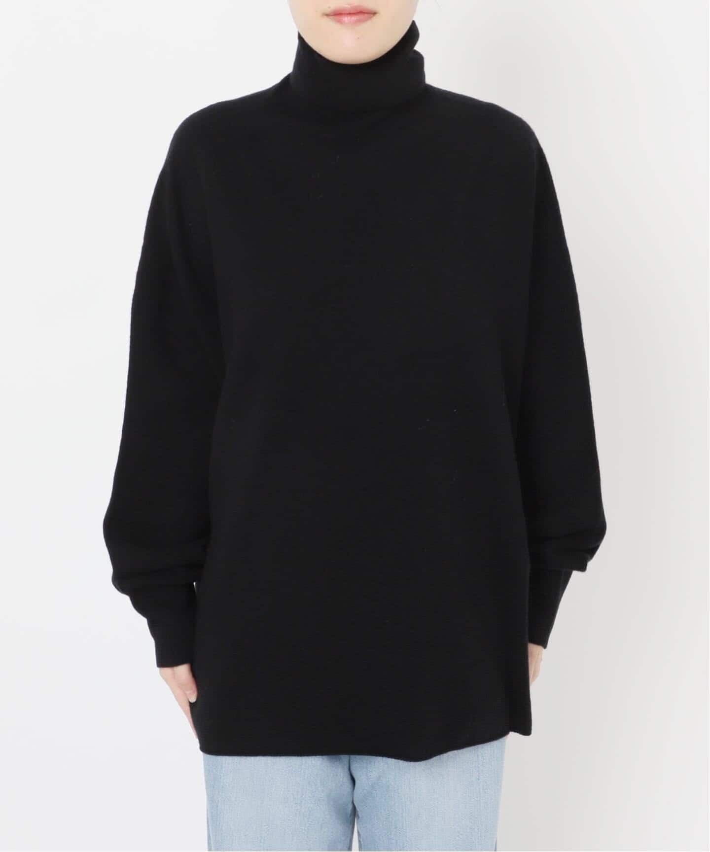 追加》Fineニュージーウール ハイネックプルオーバー（ニット