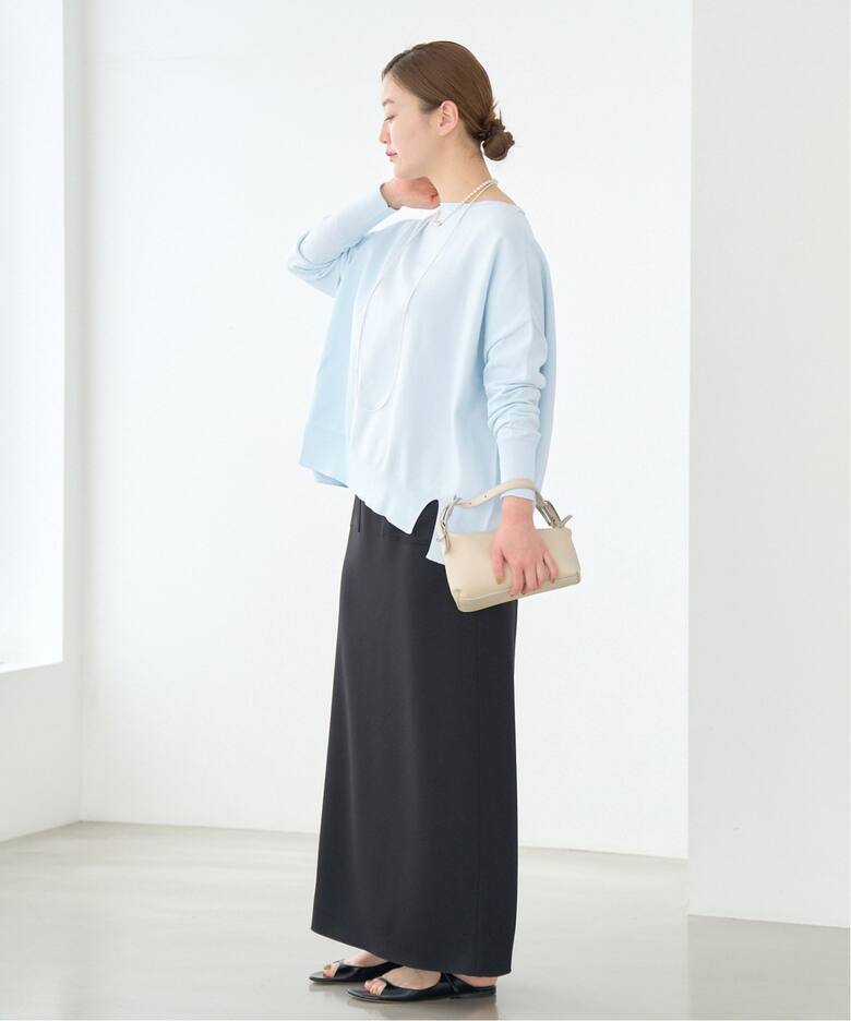 一部店舗限定》コットンストレッチ NEO2 ワイド長袖プルオーバー  