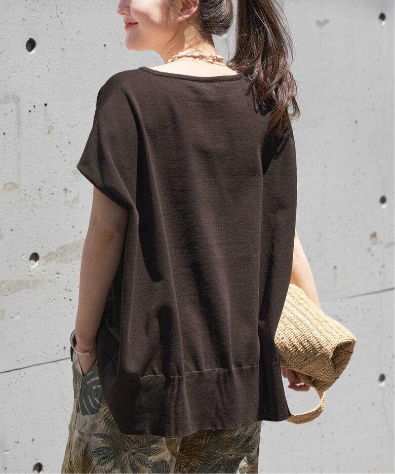 WEB限定/追加5》 コットンストレッチ NEOワイドクループルオーバー  