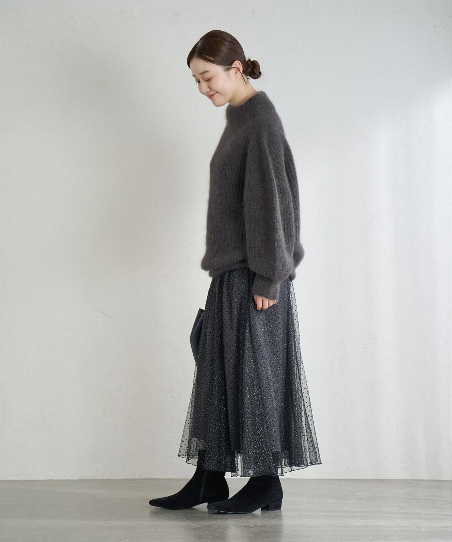 キッドモヘヤミックス 片畦プルオーバー（ニット／セーター）｜IENA