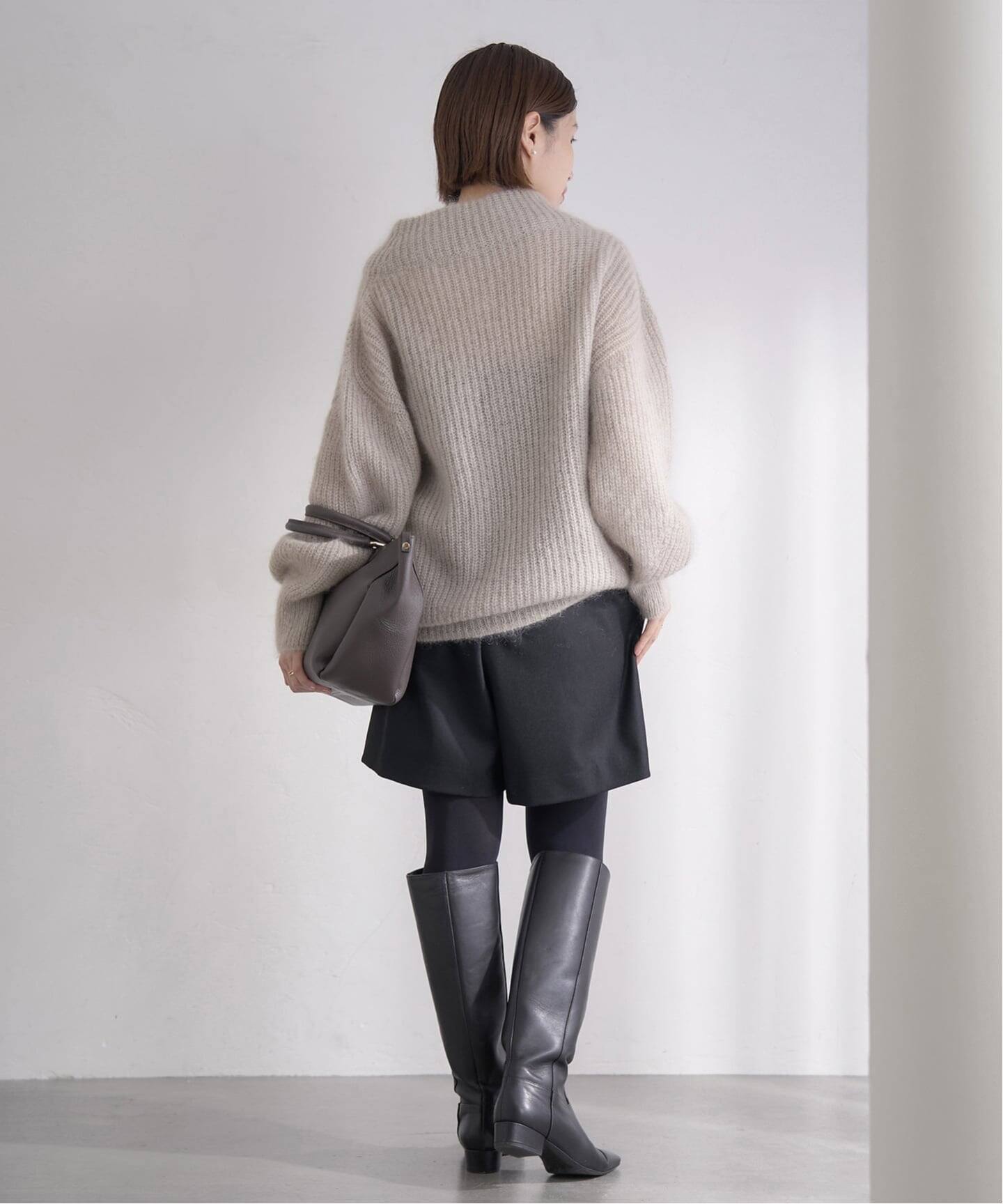 キッドモヘヤミックス 片畦プルオーバー（ニット／セーター）｜IENA