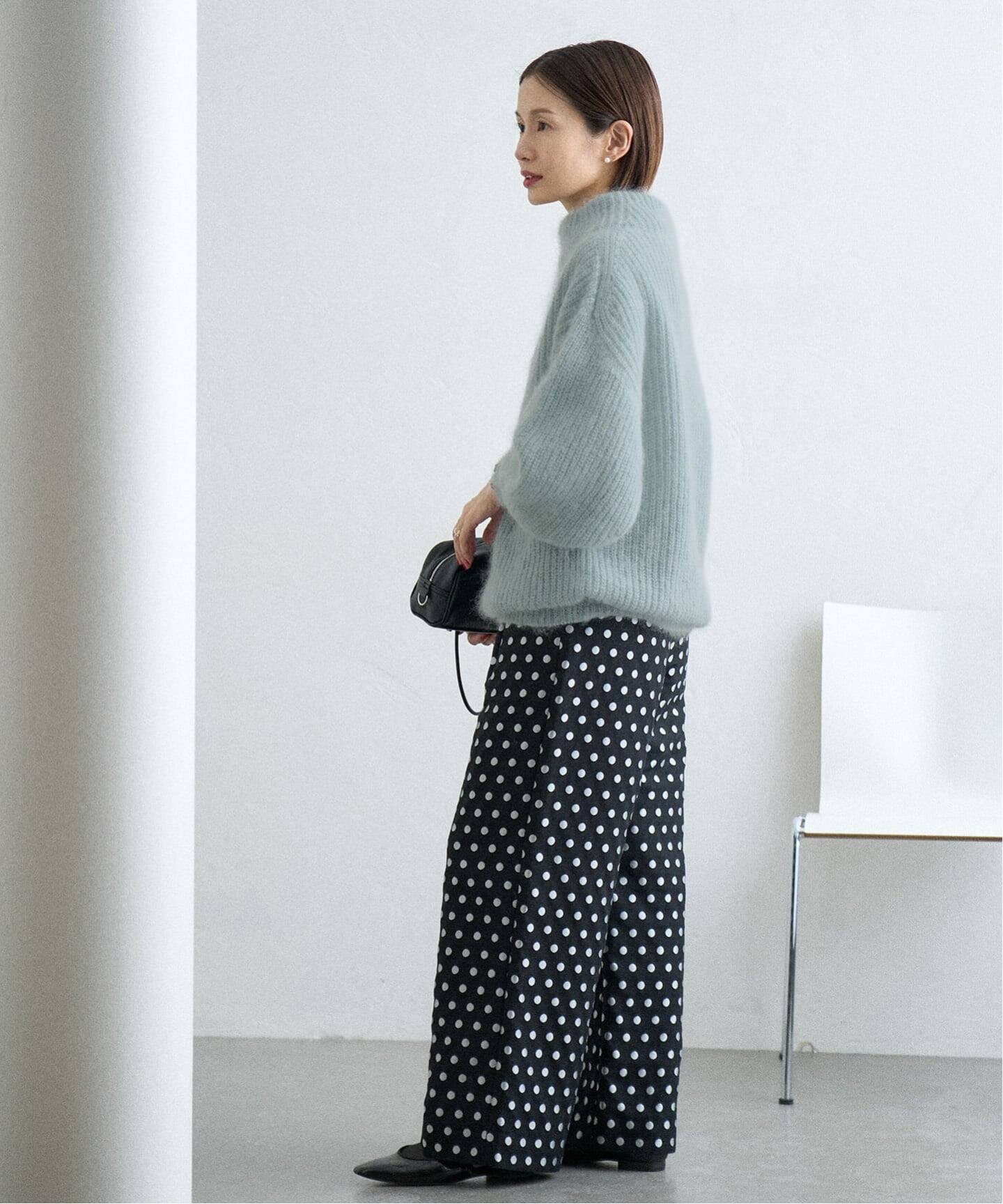 キッドモヘヤミックス 片畦プルオーバー（ニット／セーター）｜IENA