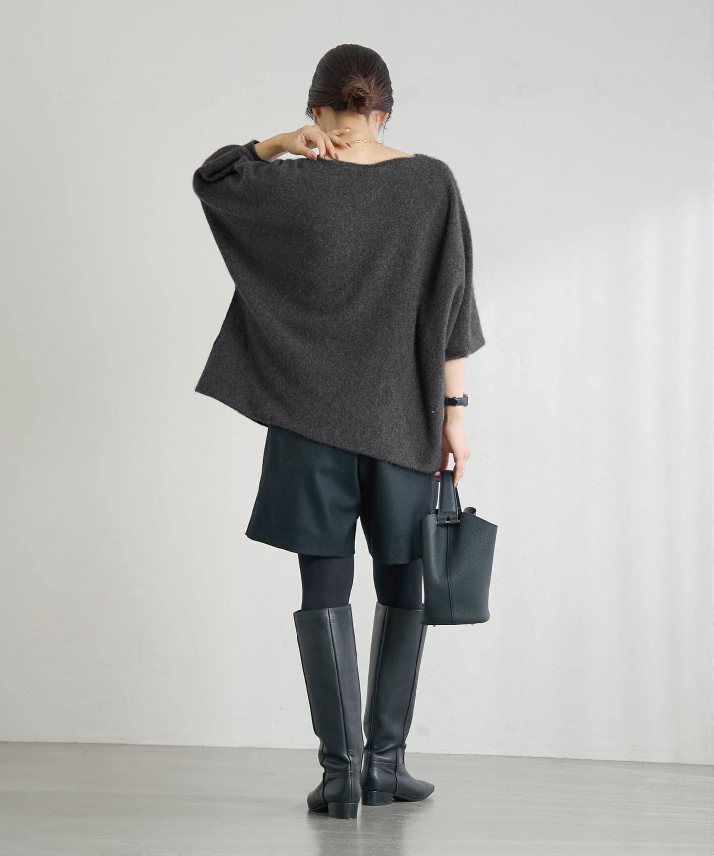 IENA ピュア カシミヤドルマンプルオーバー 未使用タグ付き　お値下げ ピュア カシミヤ ドルマンプルオーバー（ニット／セーター）｜IENA