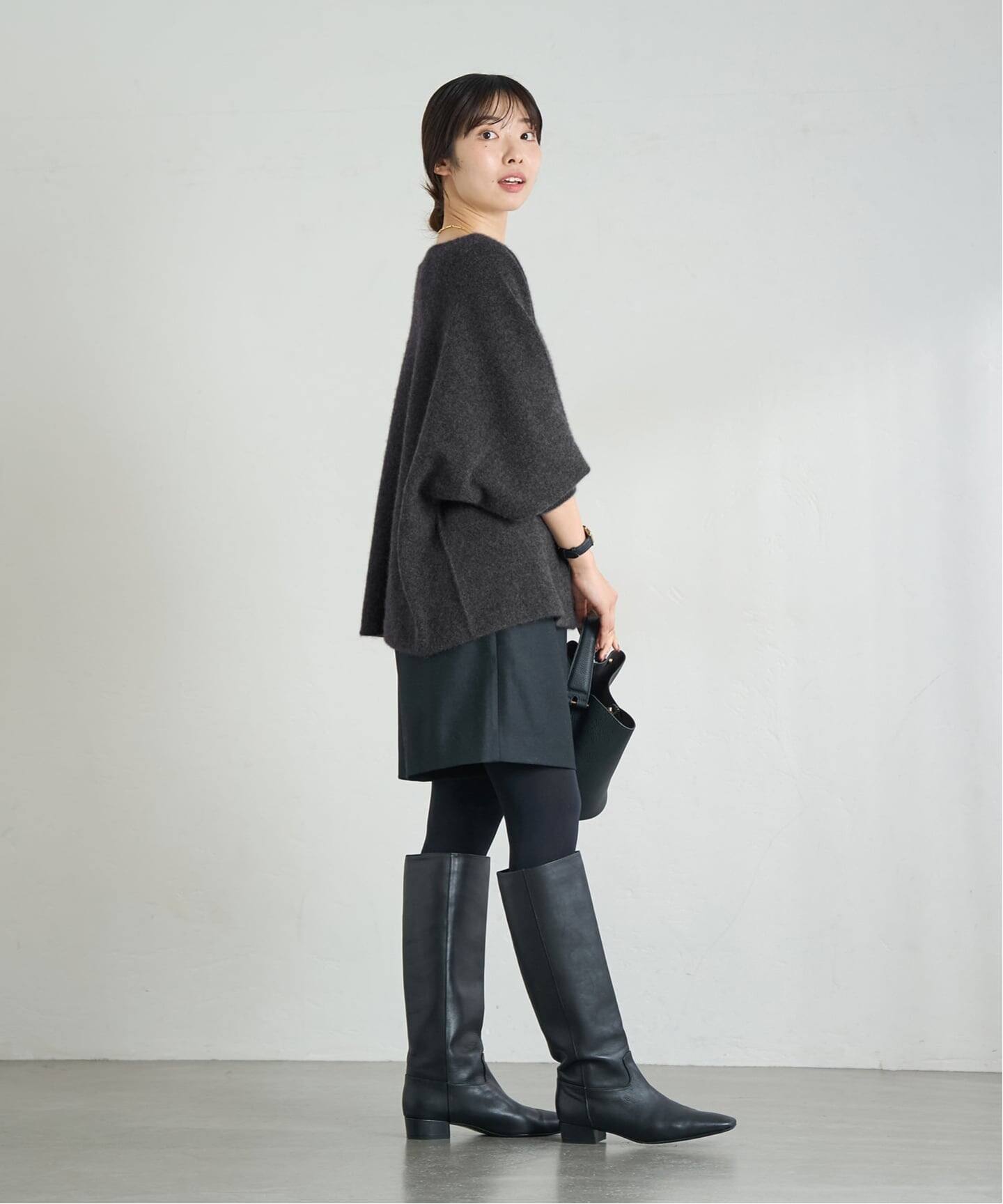 ピュア カシミヤ ドルマンプルオーバー（ニット／セーター）｜IENA