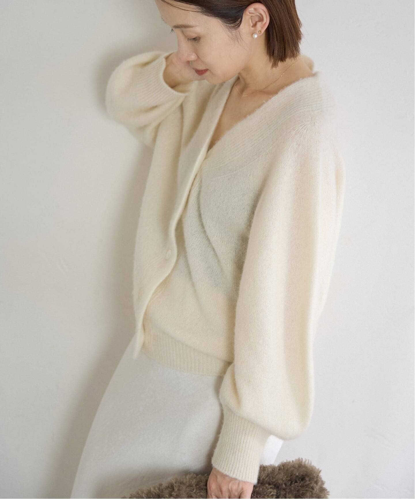 イエナ（IENA）/ピュア カシミヤ ドルマンVネックカーディガン ピュア カシミヤ ドルマンVネックカーディガン（カーディガン）｜IENA