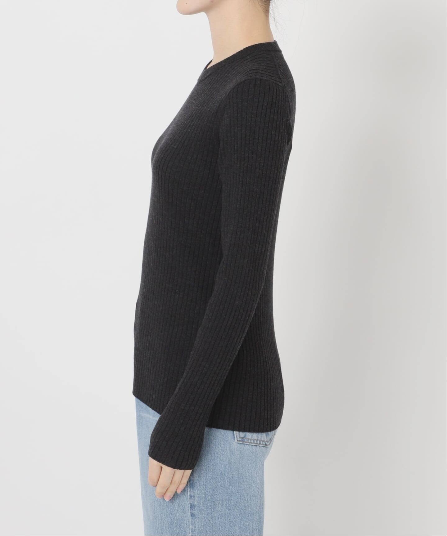 EXメリノリブ クルーネックプルオーバー（ニット／セーター）｜IENA