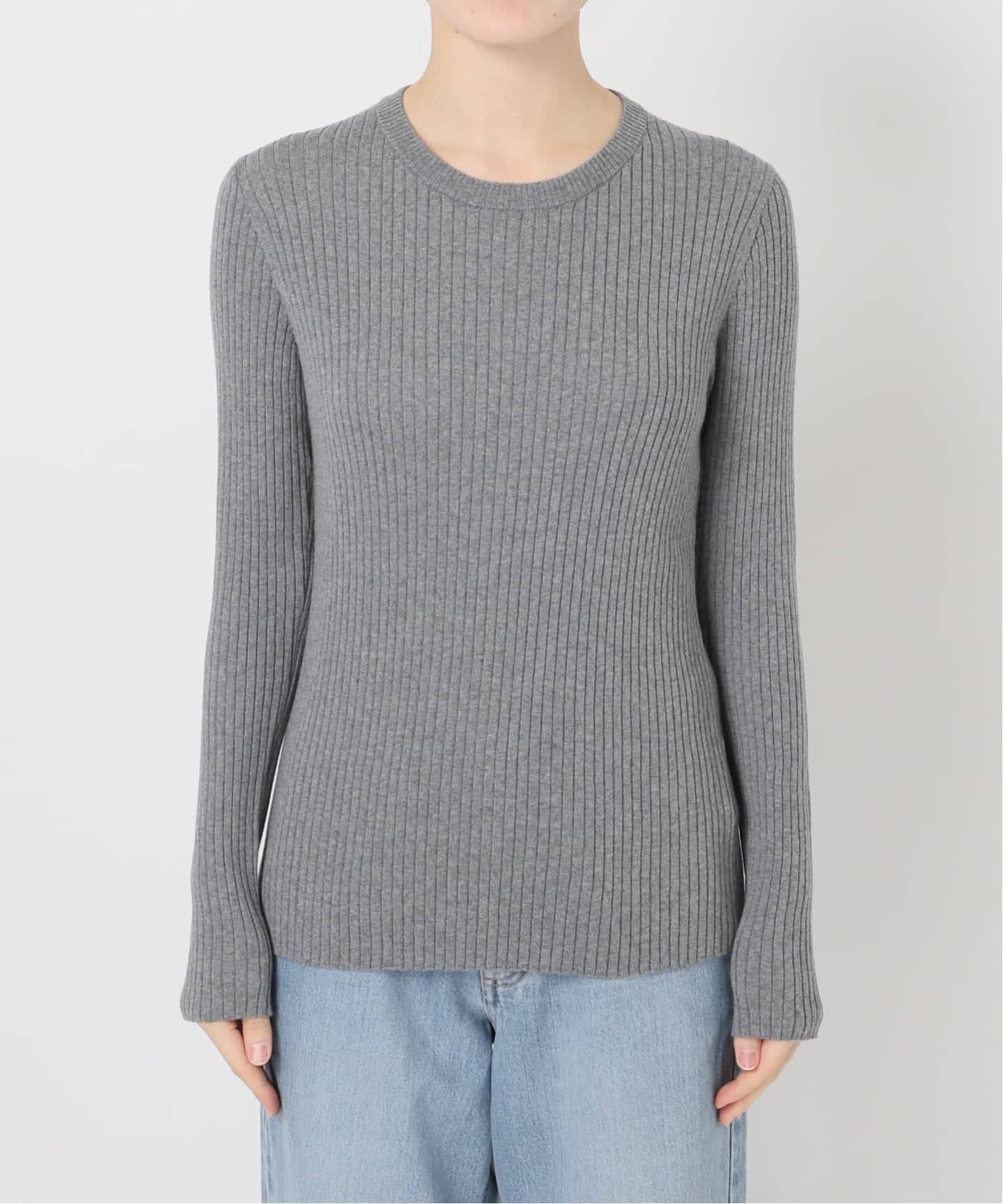 EXメリノリブ クルーネックプルオーバー（ニット／セーター）｜IENA