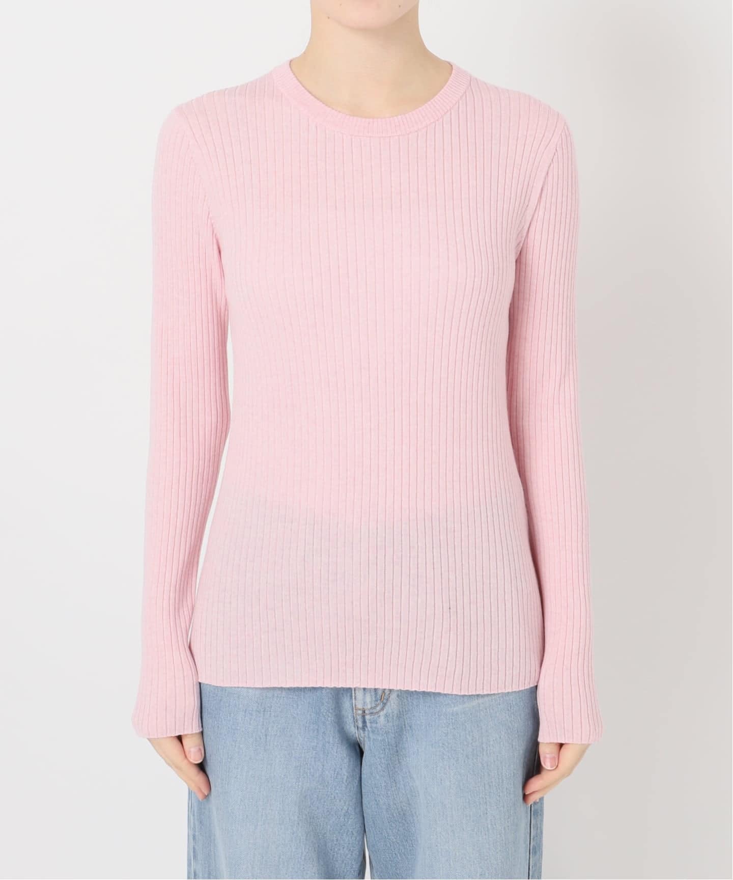 EXメリノリブ クルーネックプルオーバー（ニット／セーター）｜IENA