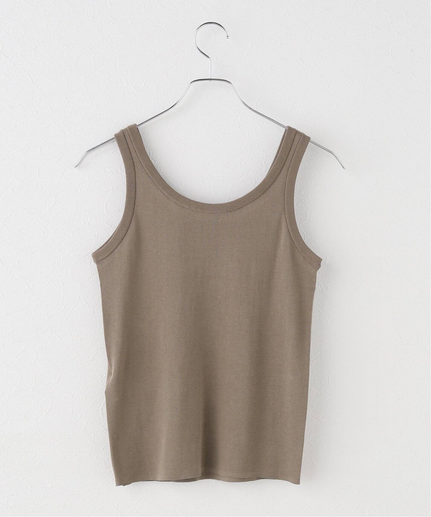 ATON/エイトン FRESCA CIRCULAR RIB TANK TOP タンクトップ KRAGGM0117 