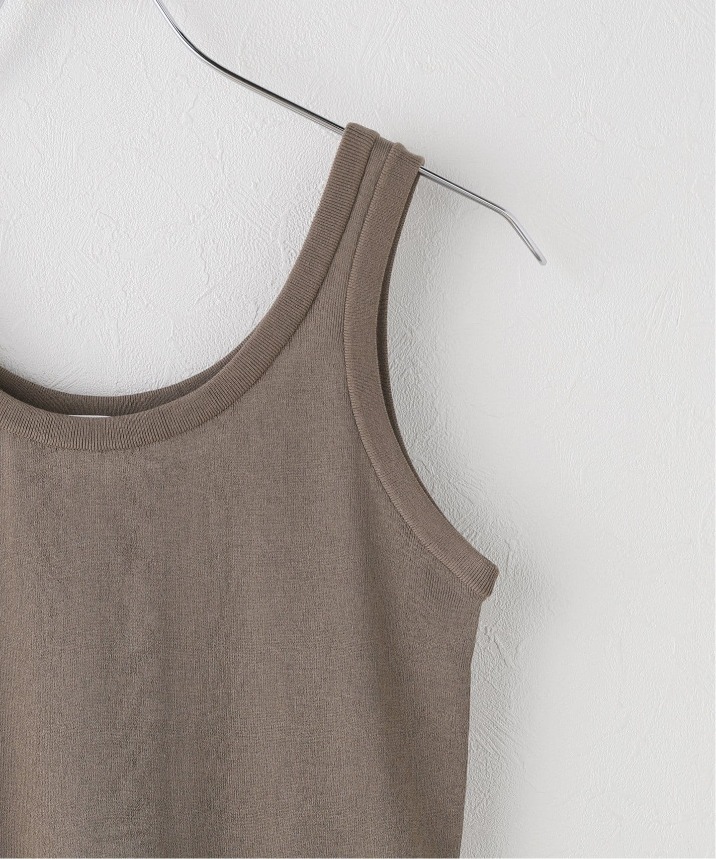 ATON/エイトン FRESCA CIRCULAR RIB TANK TOP タンクトップ KRAGGM0117