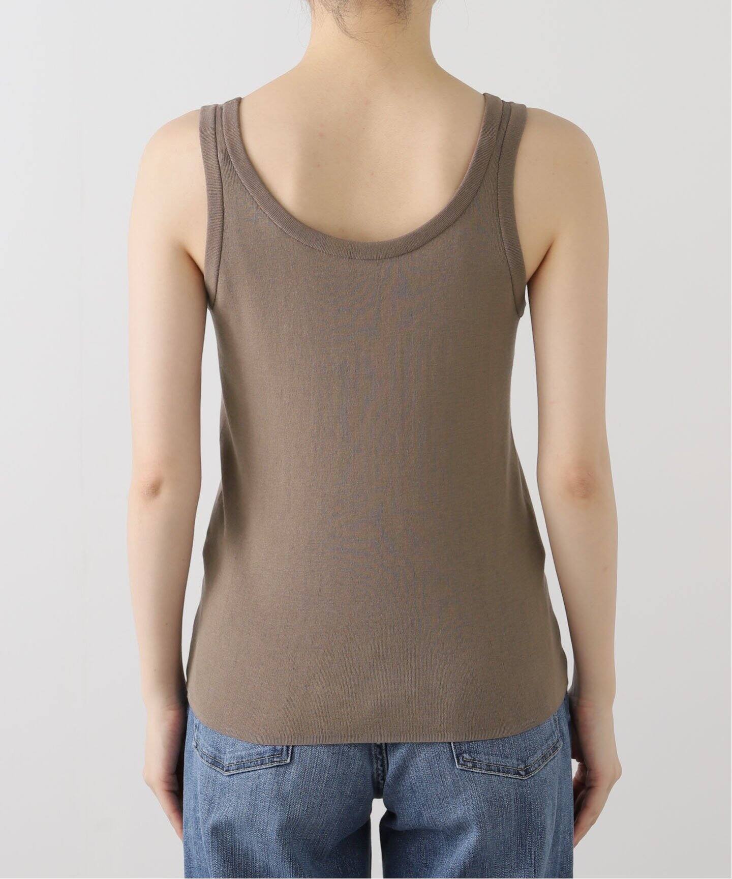 ATON/エイトン FRESCA CIRCULAR RIB TANK TOP タンクトップ KRAGGM0117 