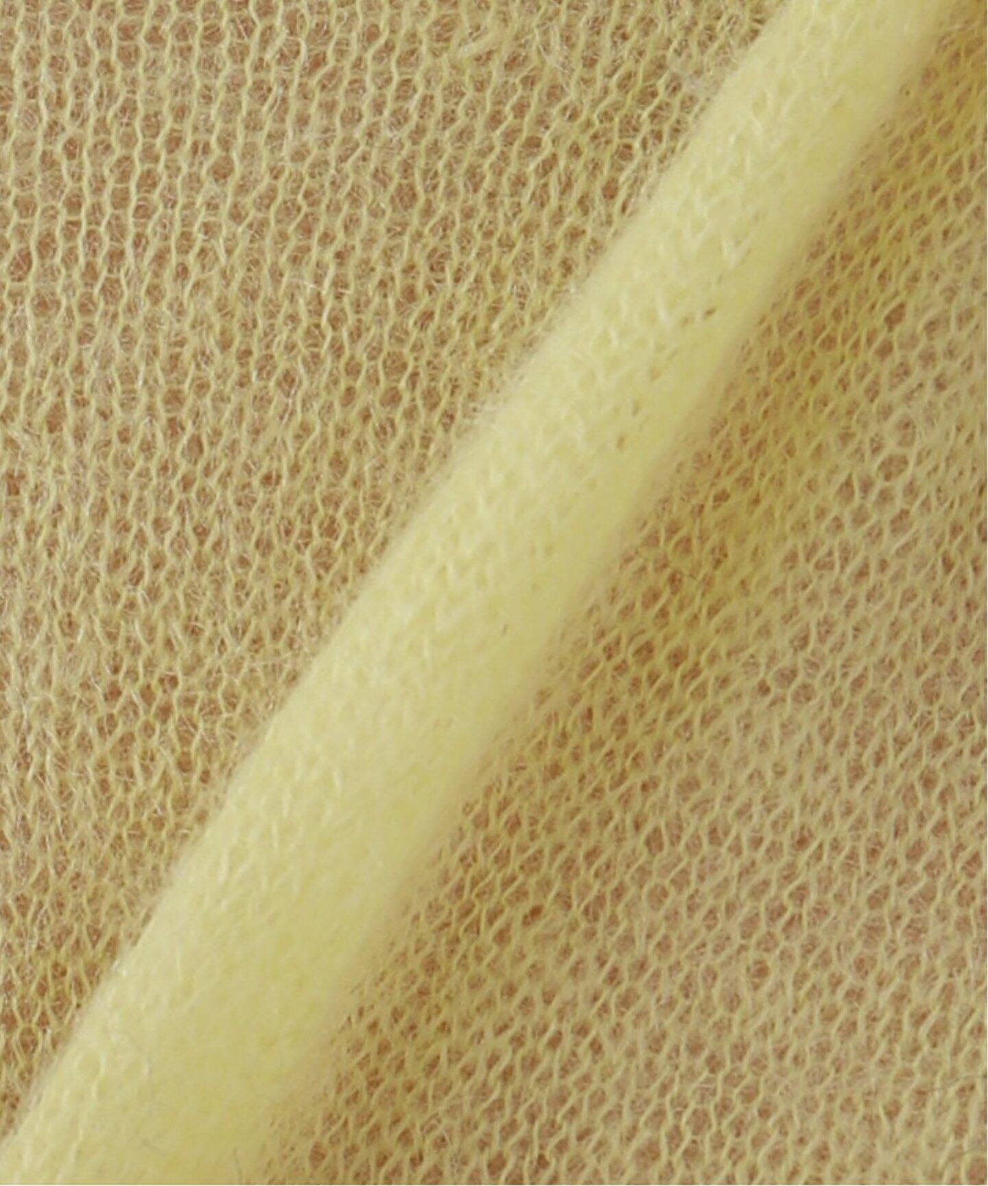 AURALEE/オーラリー KID MOHAIR SHEER KNIT POLOSHIRTS ポロシャツ