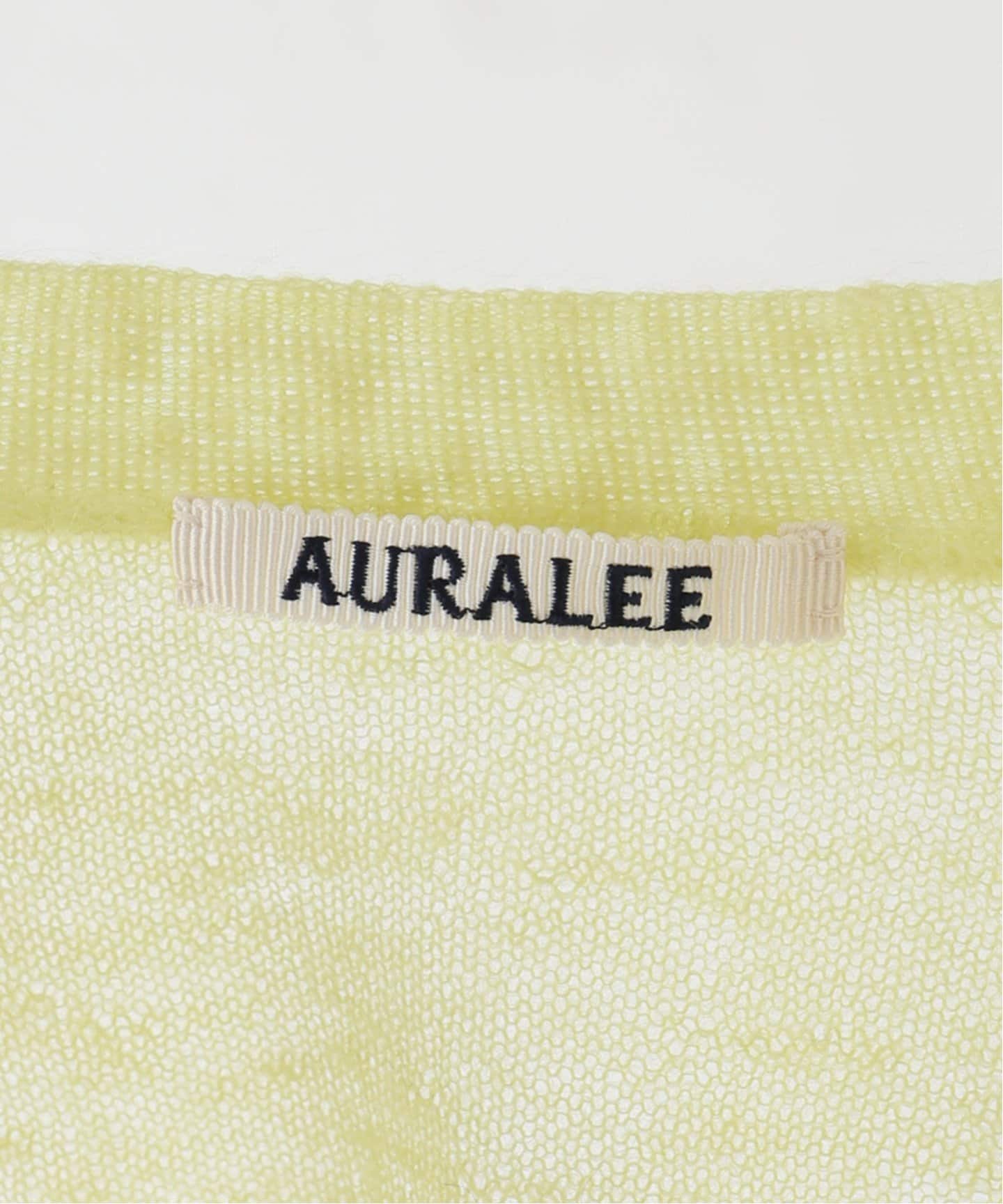 AURALEE/オーラリー KID MOHAIR SHEER KNIT CARDIGAN カーディガン