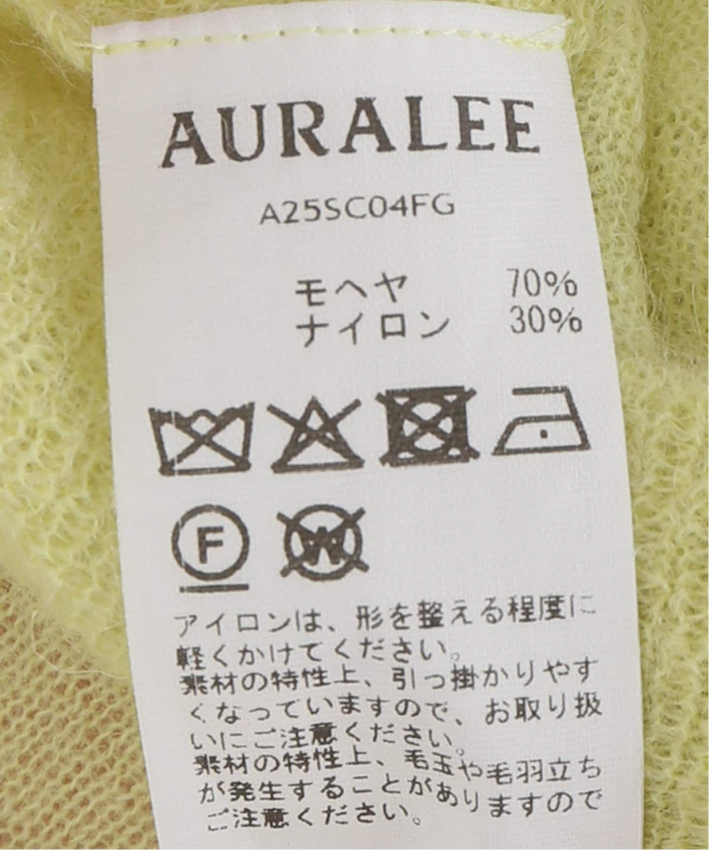 AURALEE/オーラリー KID MOHAIR SHEER KNIT CARDIGAN カーディガン
