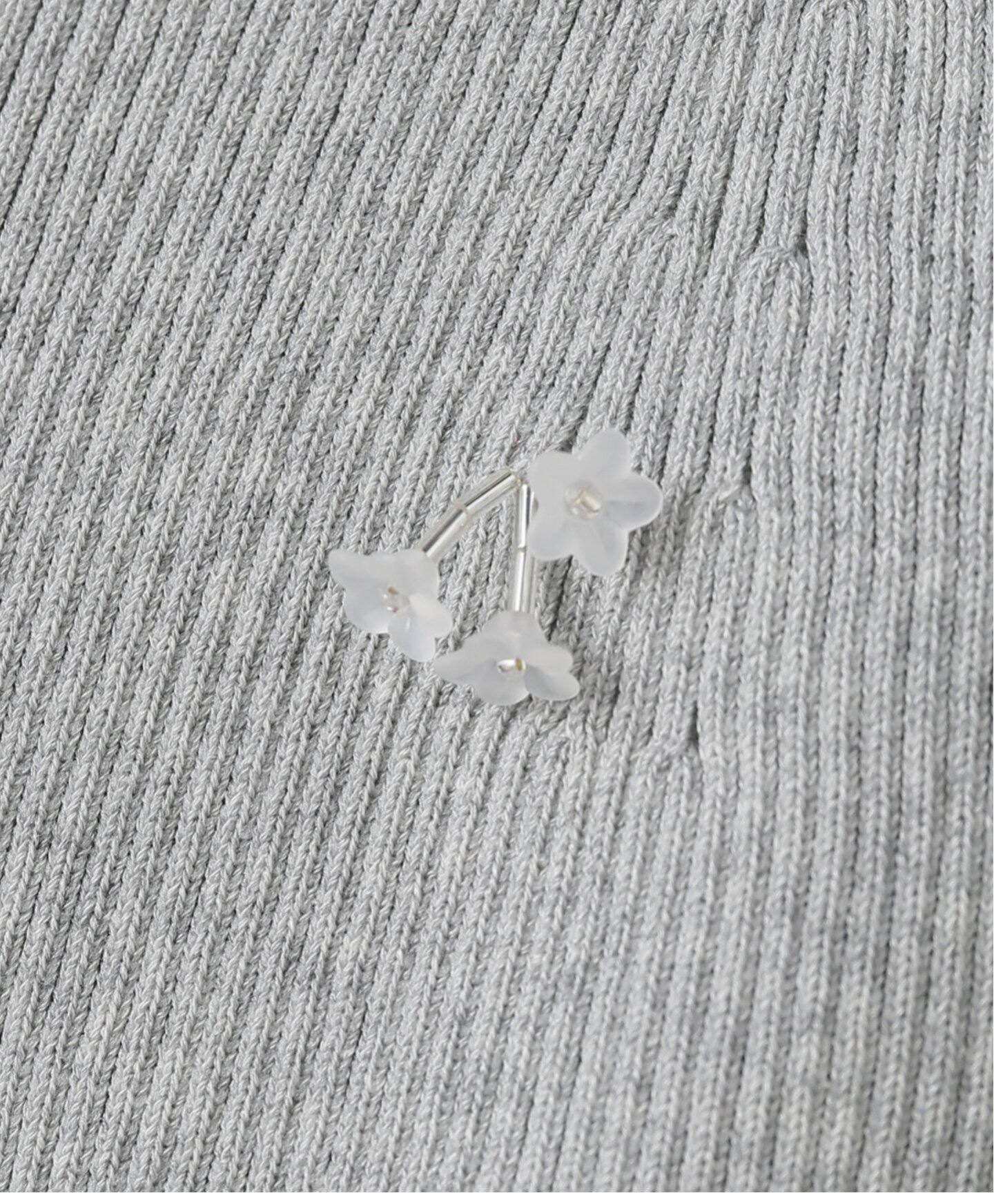 venit/ヴェニット フラワービジューニット VEK-7520-A（ニット