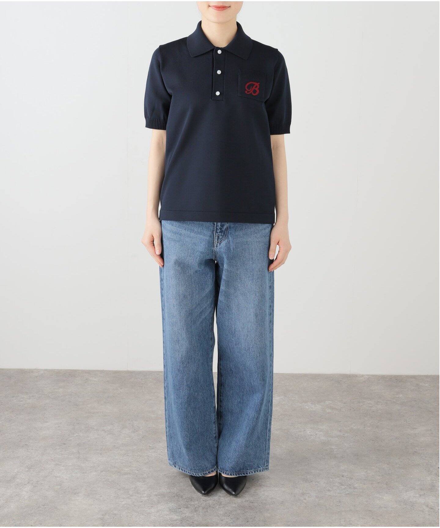 MADISONBLUE/マディソンブルー POLO KNIT ポロニット MB251-8024 