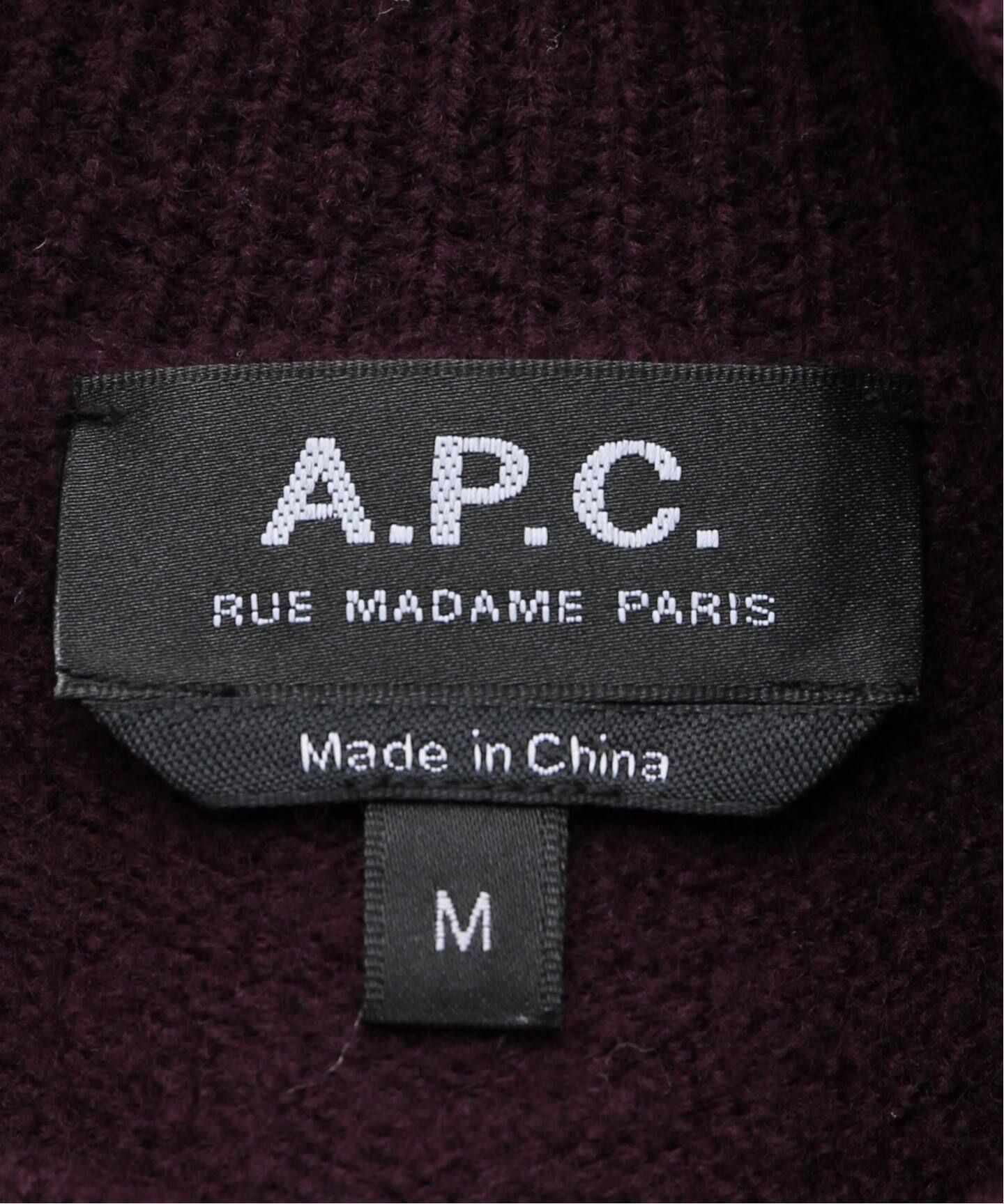 A.P.C./アーペーセー PULL JADA-LAINE FEUTREE EPAISSE BI ニット