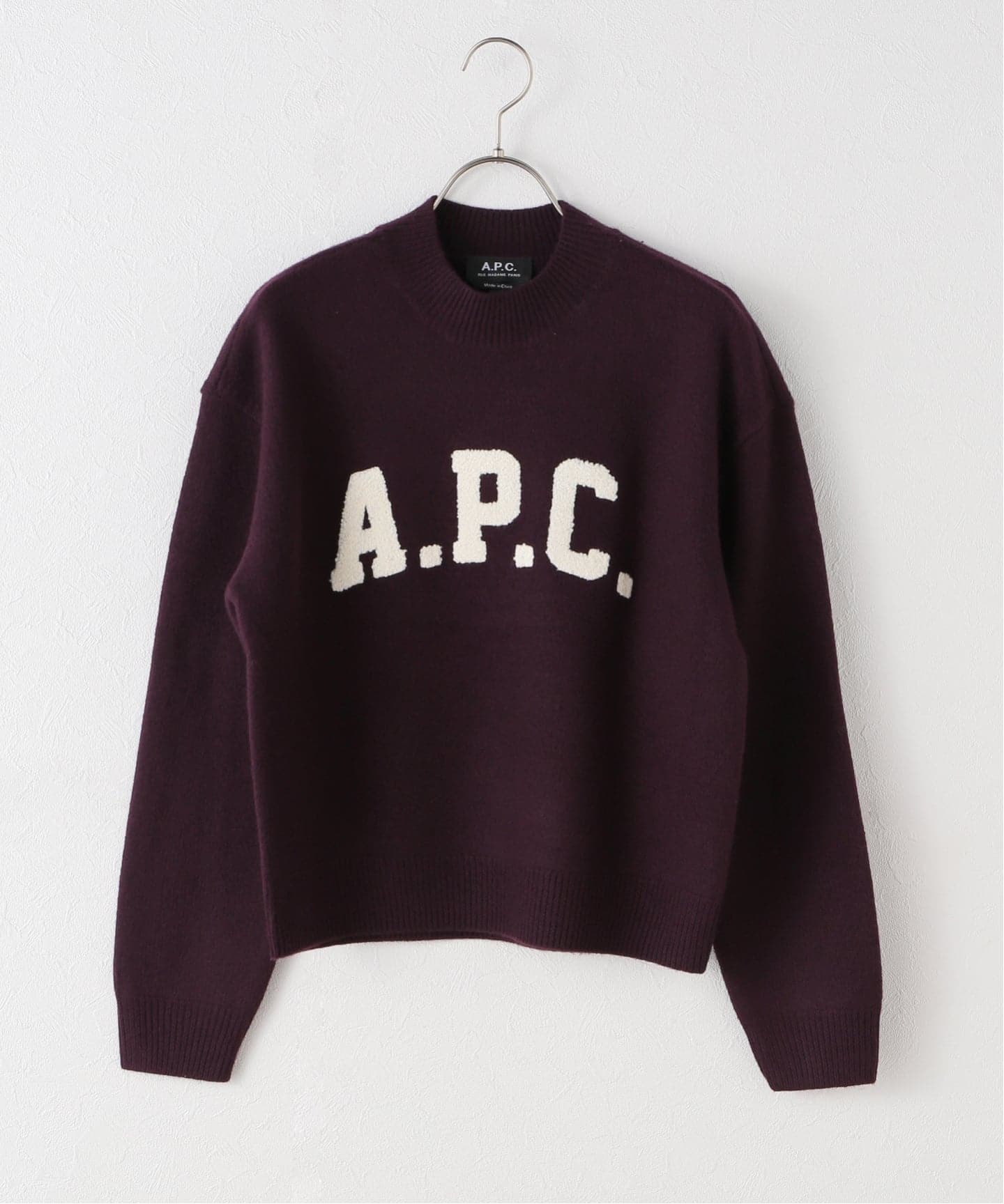 A.P.C. アーペーセー ニット セーター ミリタリー アーミー メリノウール 楽天市場】A.P.C. ニット サイズ:XS スリーブ 切替 ウール カシミヤ