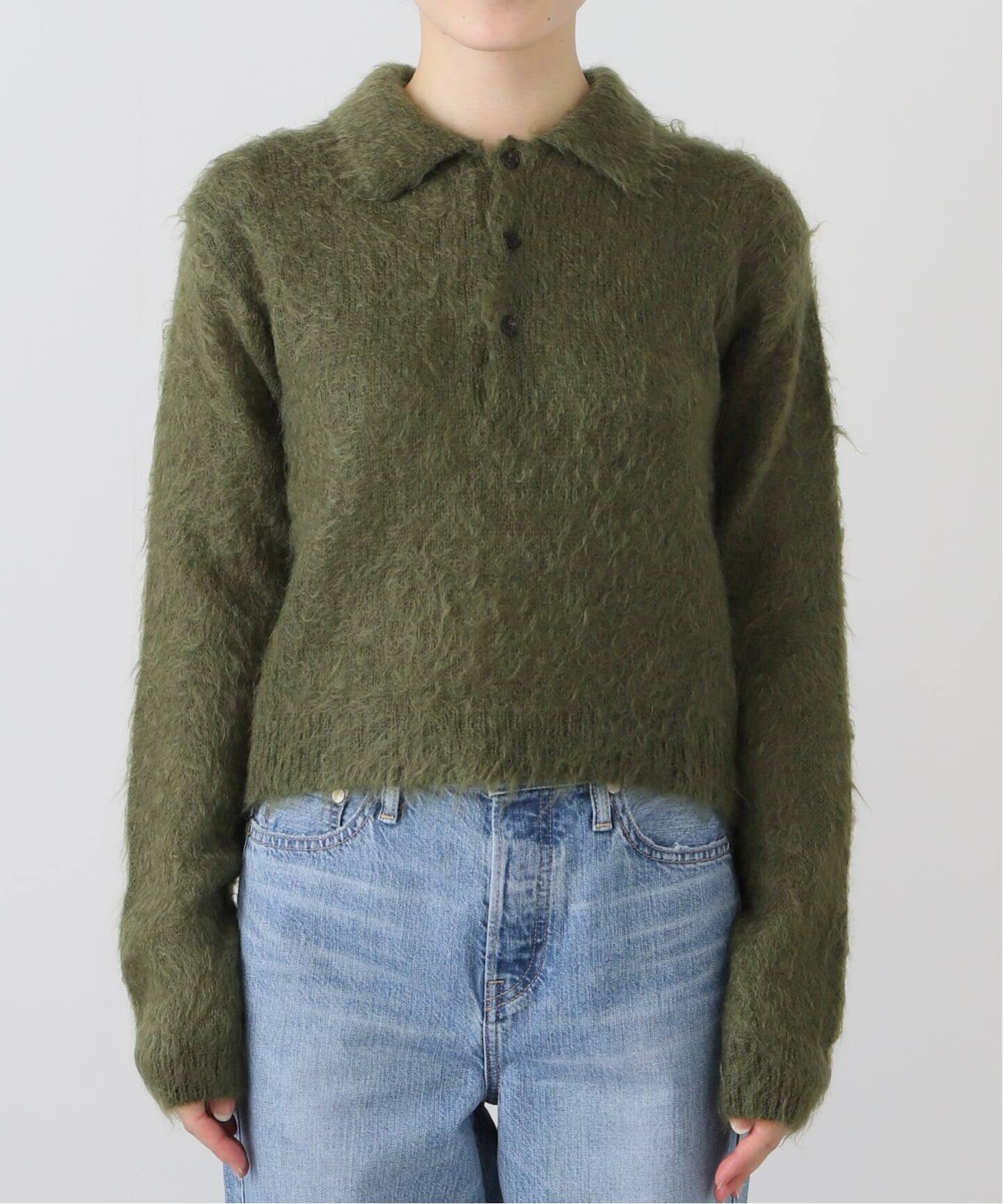 AURALEE/オーラリー BRUSHED SUPER POLO ニット A25AP03KM（ニット